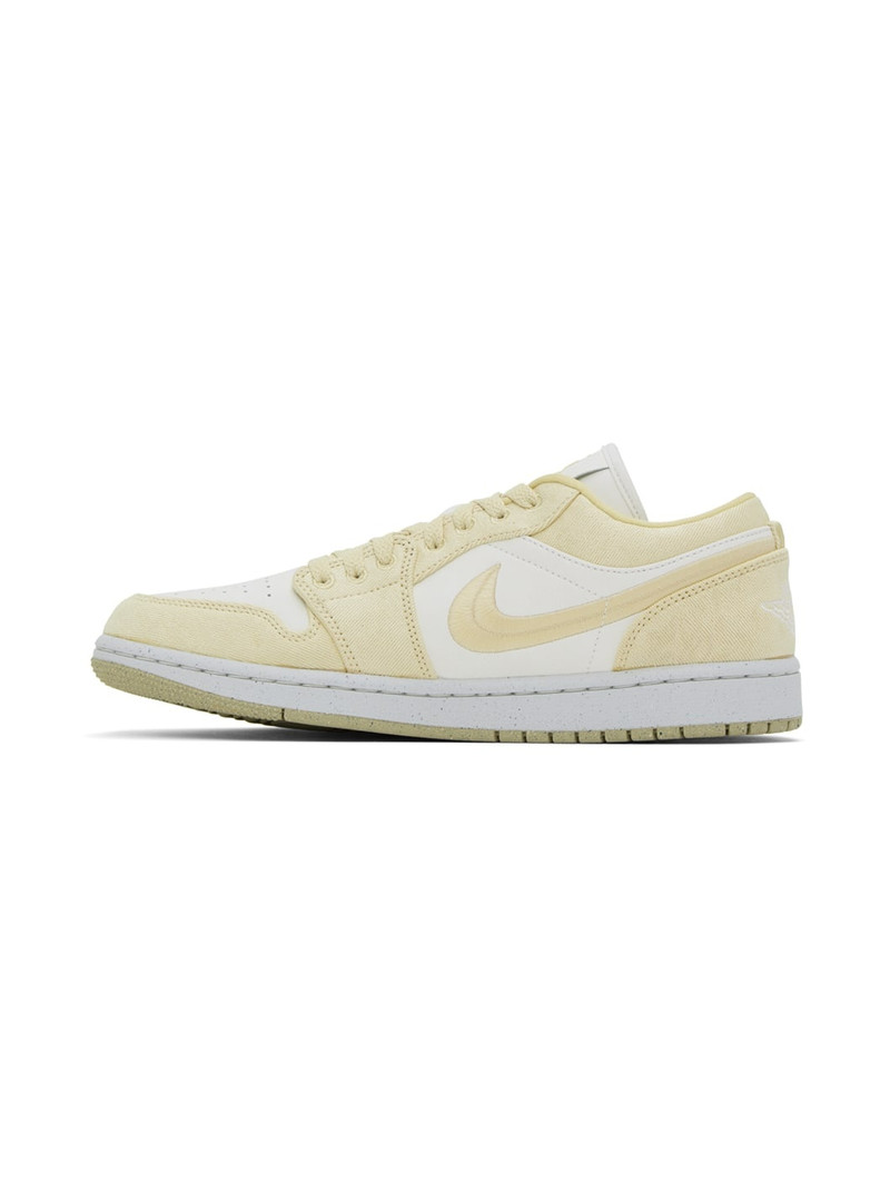 Jordan Gold Air Jordan 1 Low Sneakers outlook
