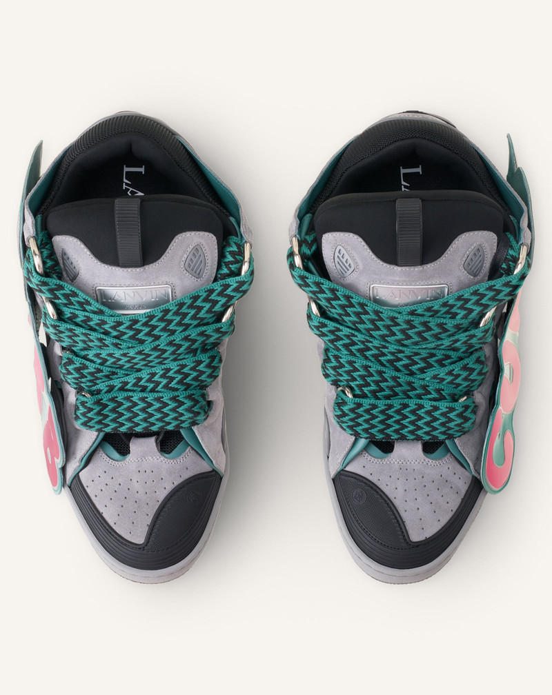 CURB PATCH SNEAKERS IN LEATHER 6