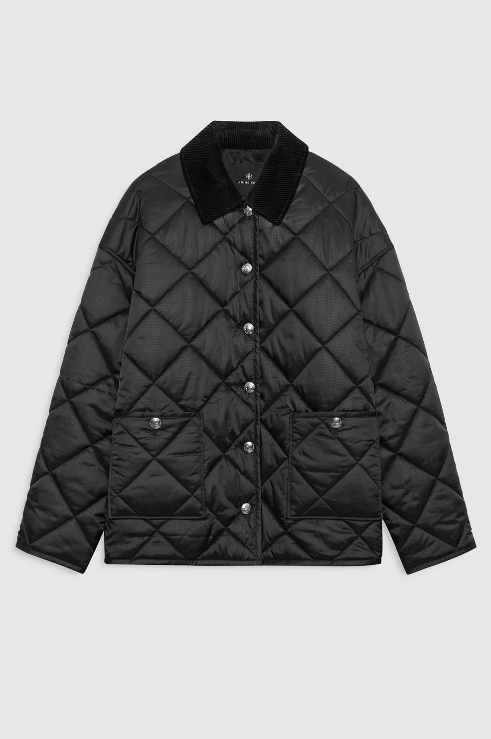 Luca Padded Jacket - Black - 1