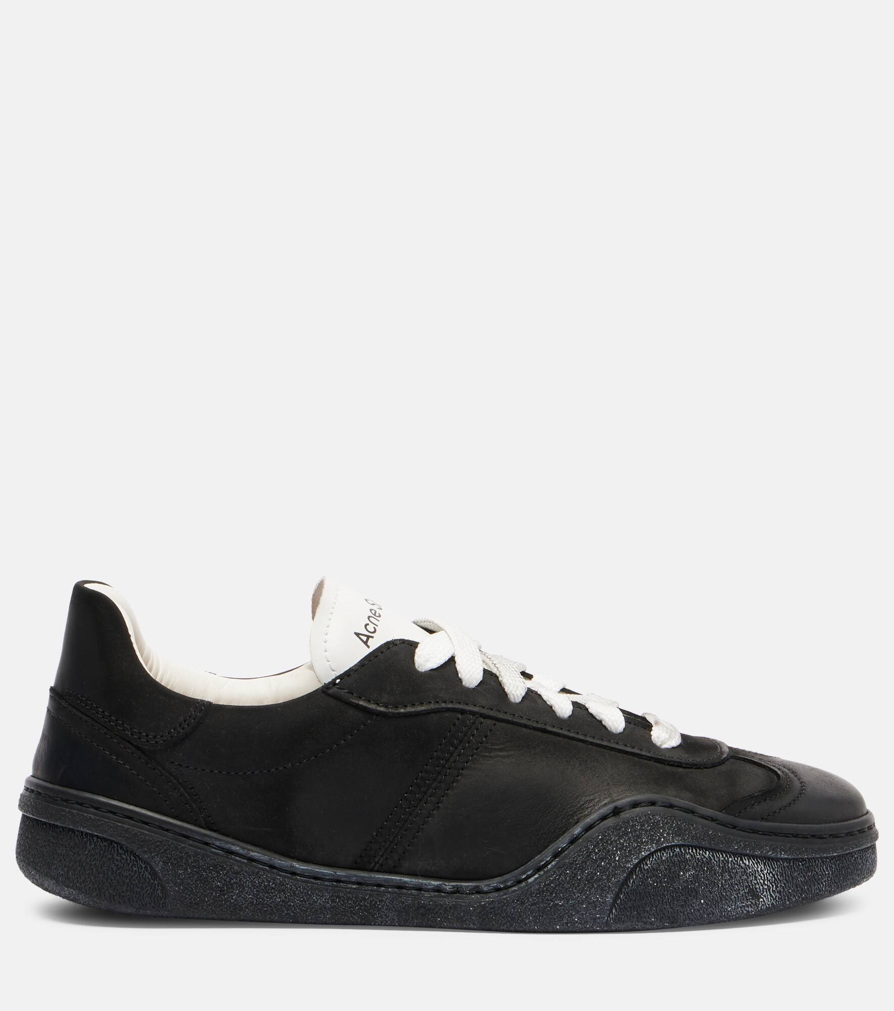 Leather sneakers - 4