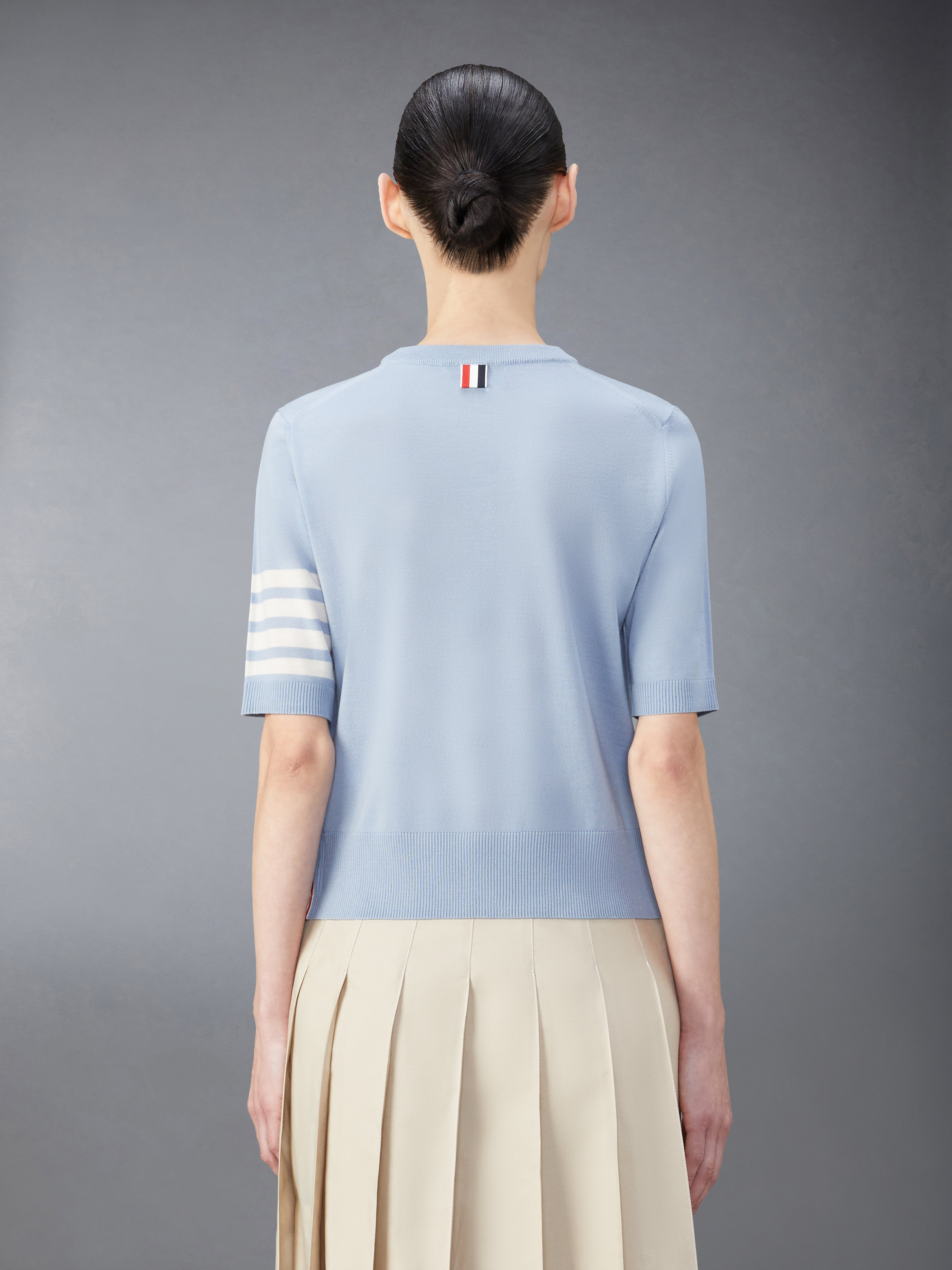 4-Bar high-neck knitted top - 2