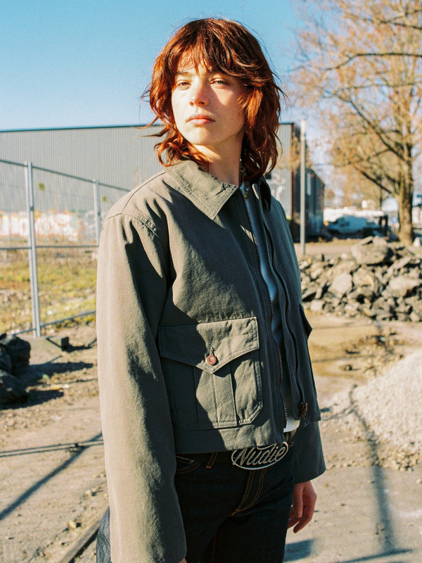 Molly Duck Canvas Jacket Green - 2