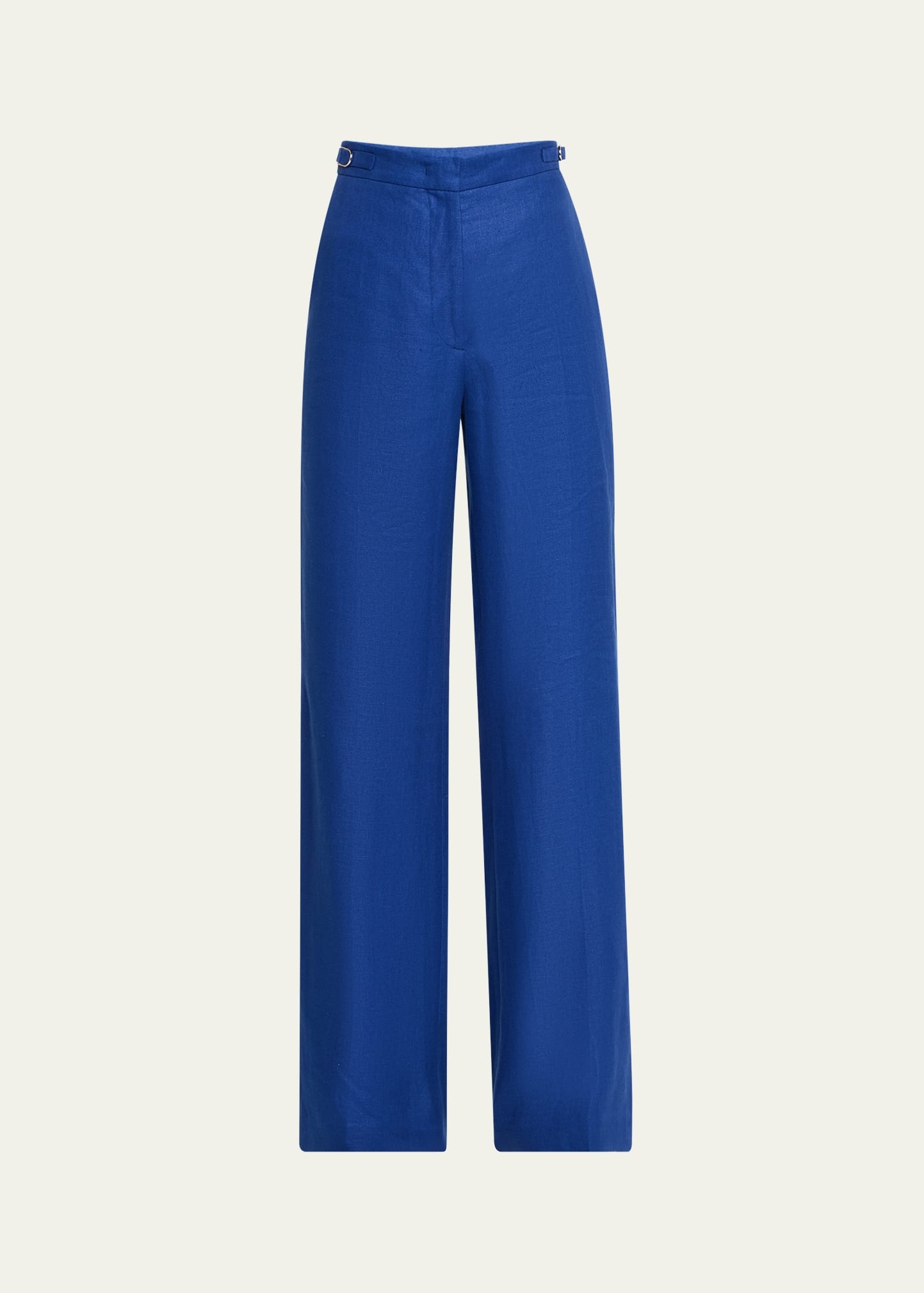 Vesta Wide-Leg Linen Pants - 1