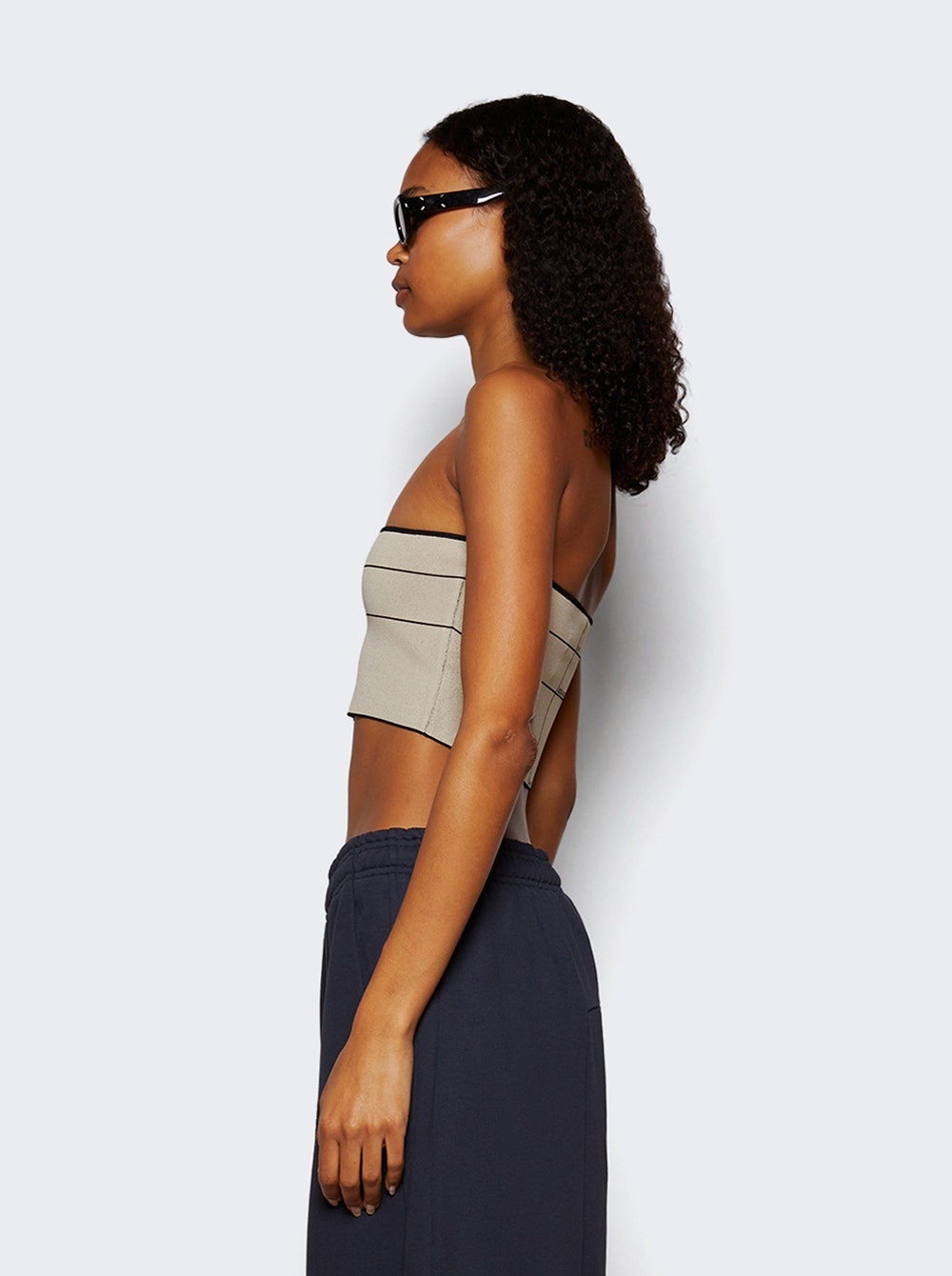Mannequin Knitted Top Beige - 4