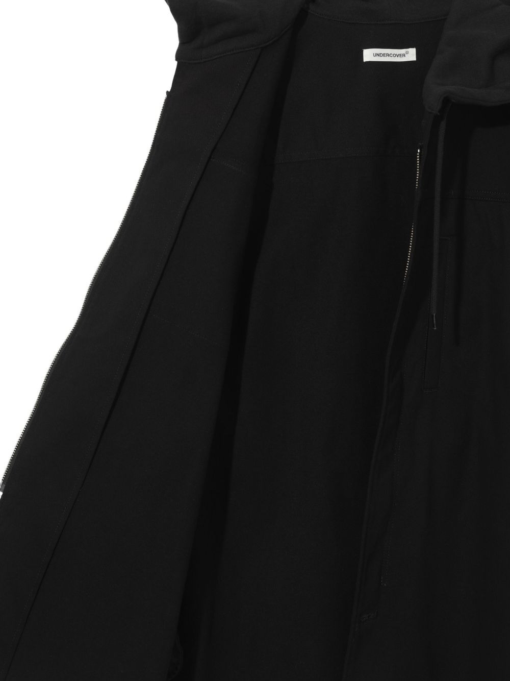 hooded zip-front shirt - 3