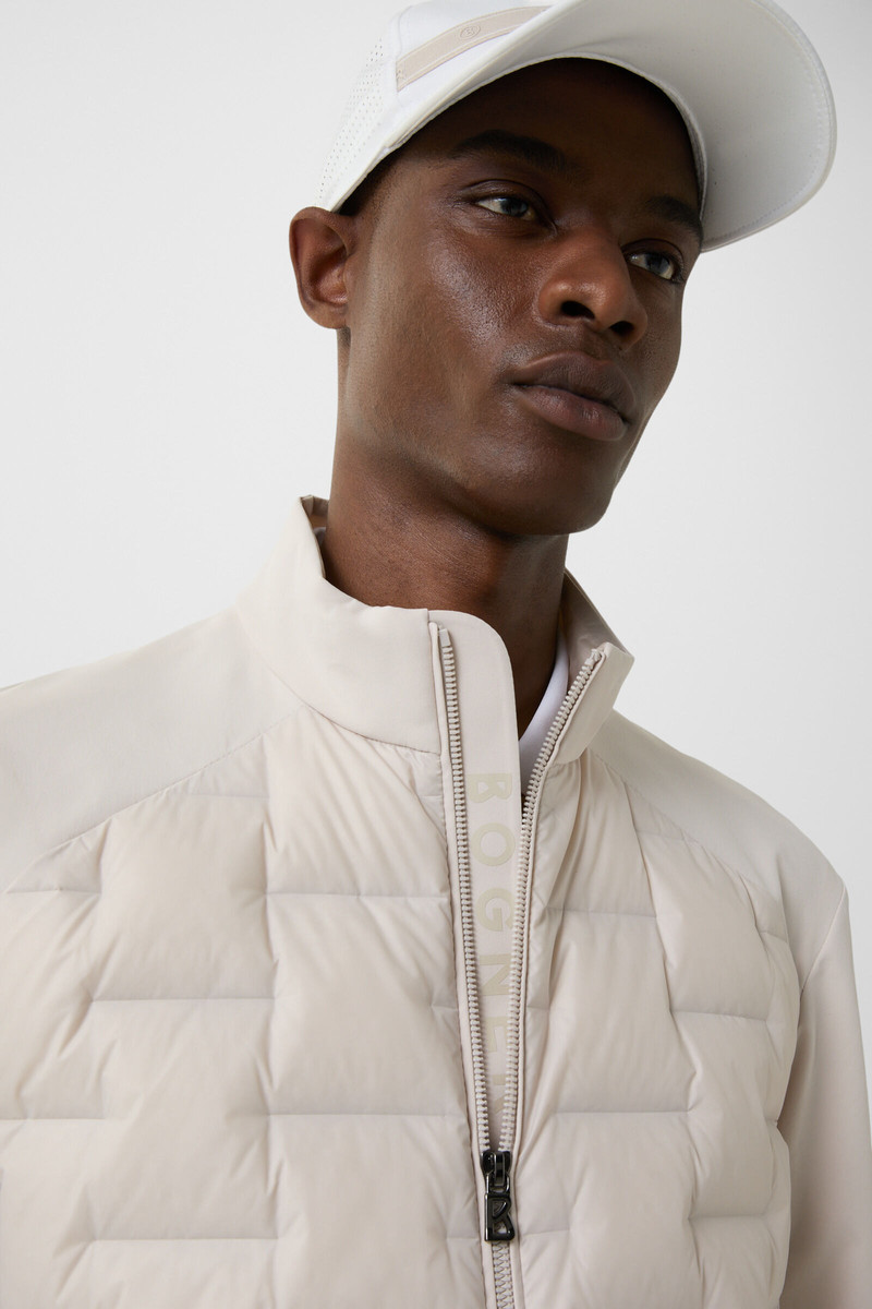 Dardan hybrid down jacket in Sand 6