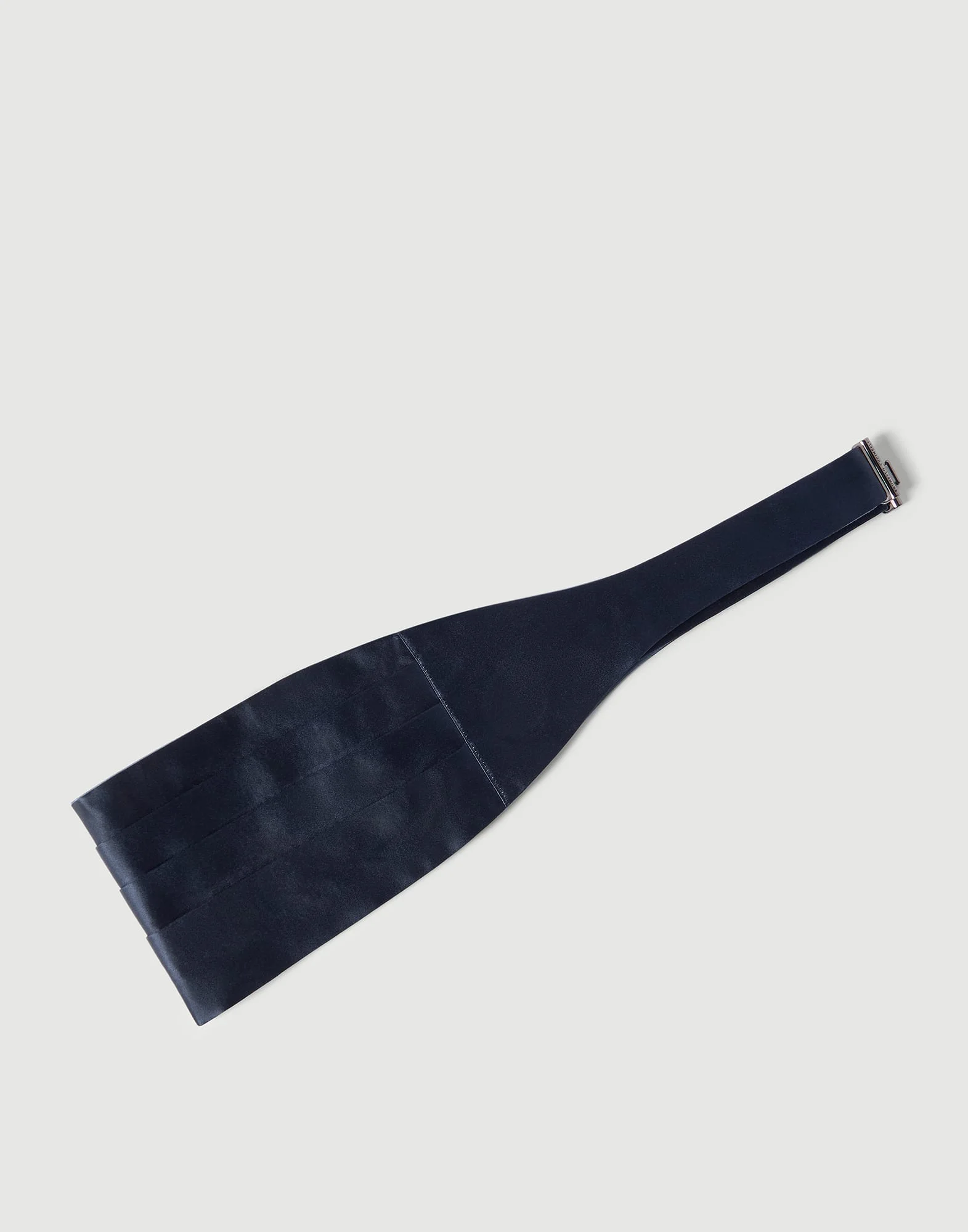 Silk and cotton satin cummerbund - 1