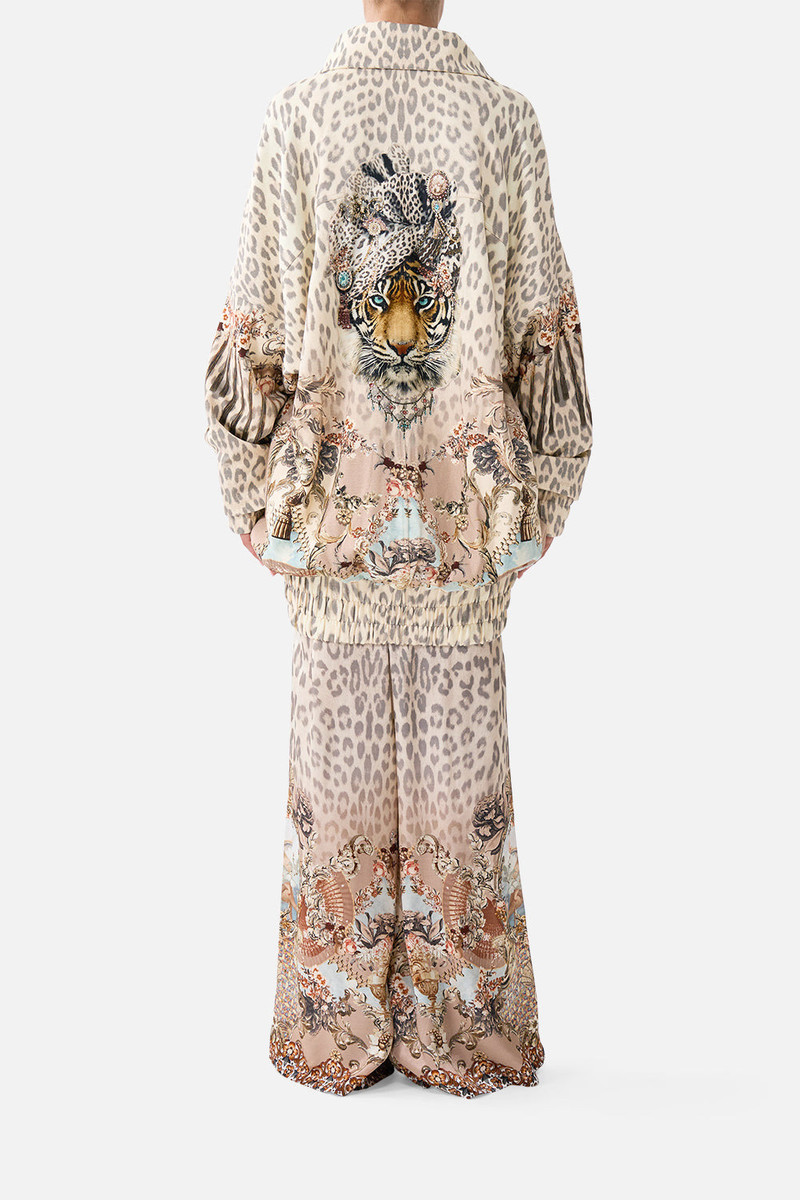 CAMILLA OVERSIZED JERSEY PARKER JACKET outlook