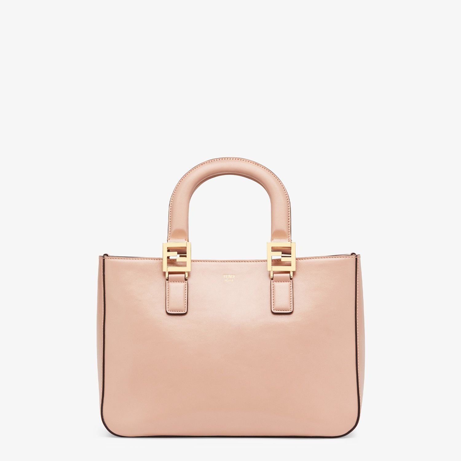 Pink leather bag - 1