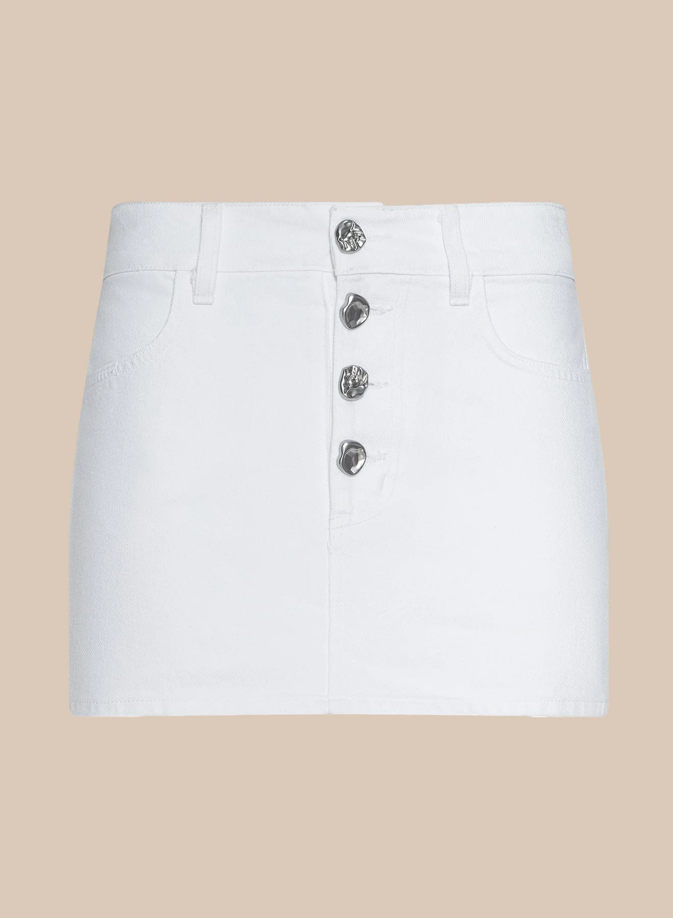 Solene Jean Mini Skirt - 1
