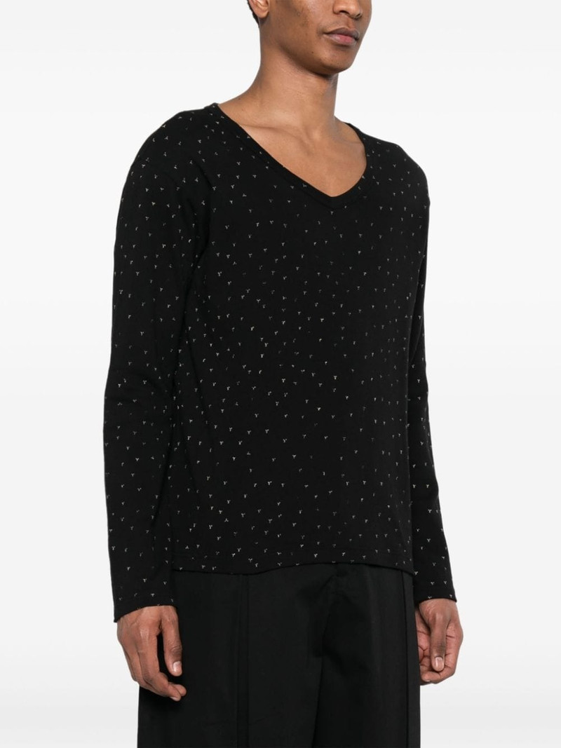 logo-print long-sleeve T-shirt 3