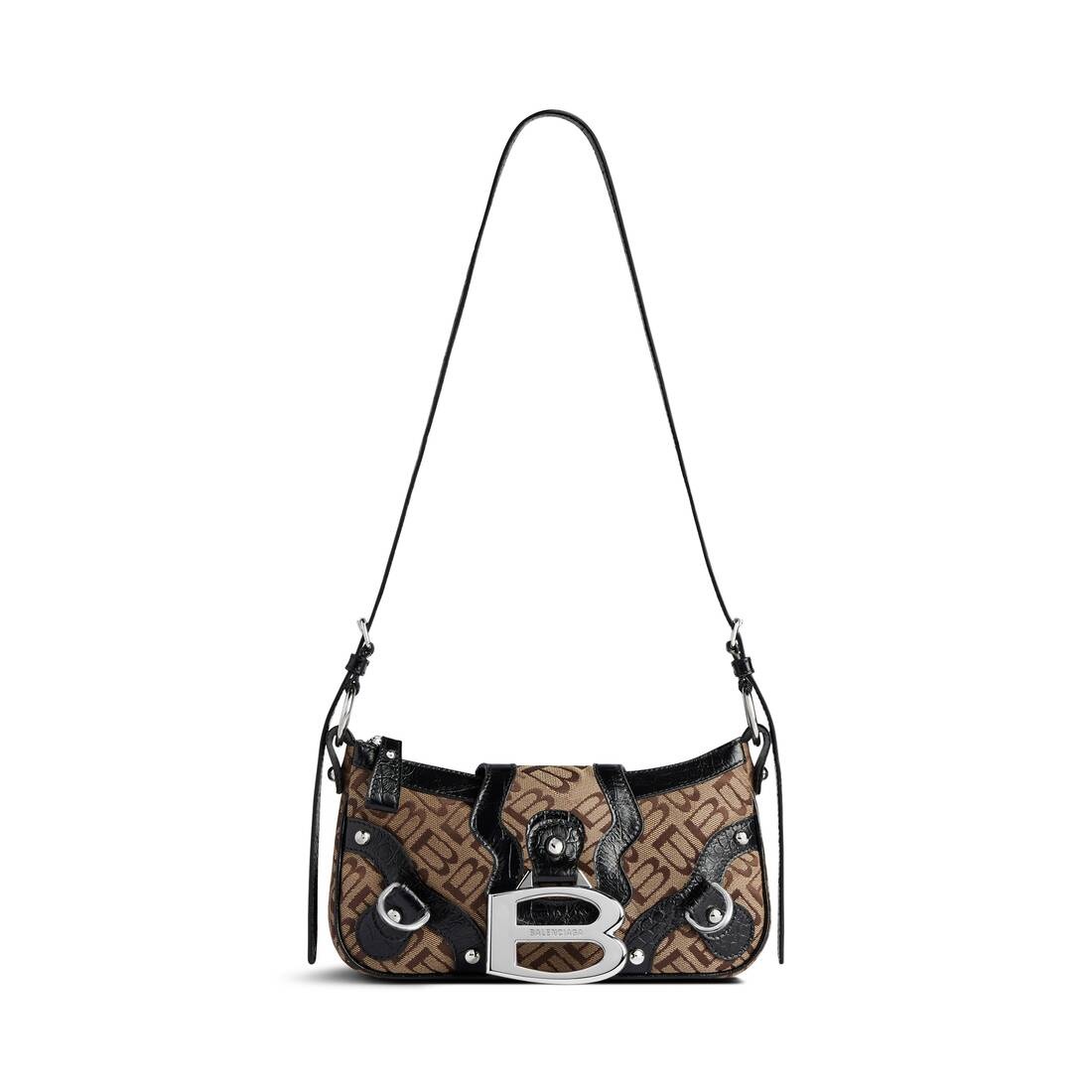 Women's Essex Small Shoulder Bag in Ebony/beige/black - 1