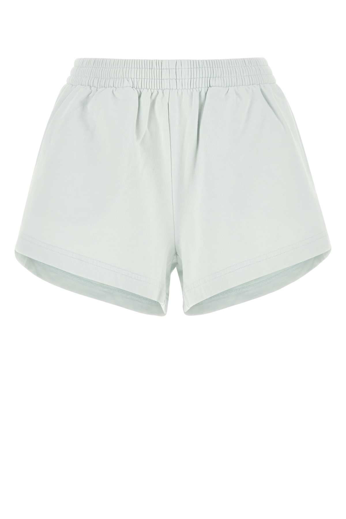 Balenciaga Women White Cotton Shorts - 1