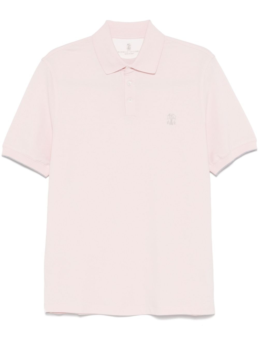 cotton polo shirt - 1