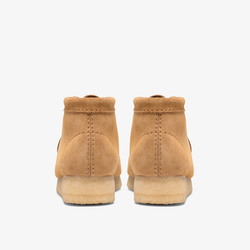 Wallabee Boot Tan Suede 5