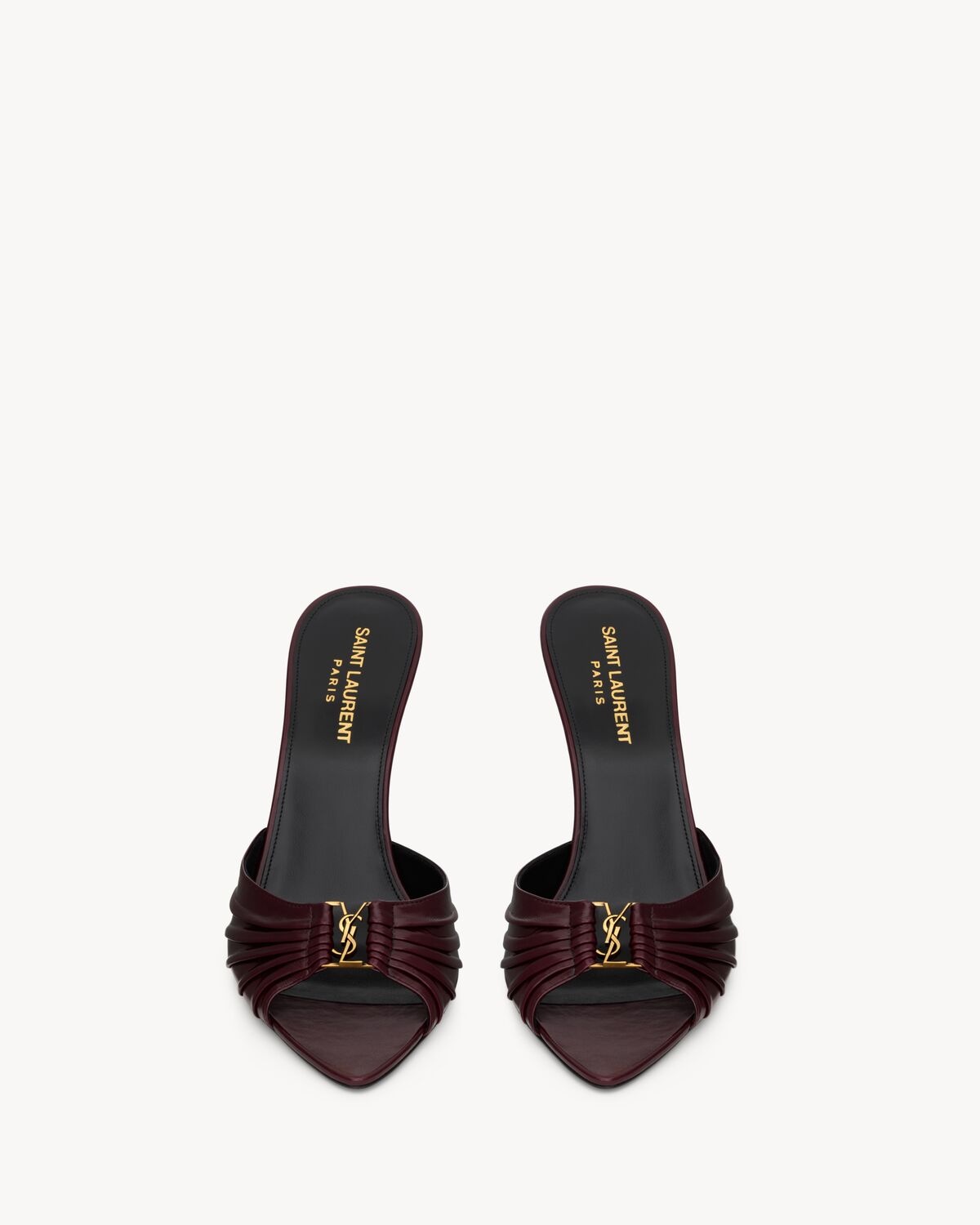 BABYLONE MULES IN SMOOTH LEATHER - 3