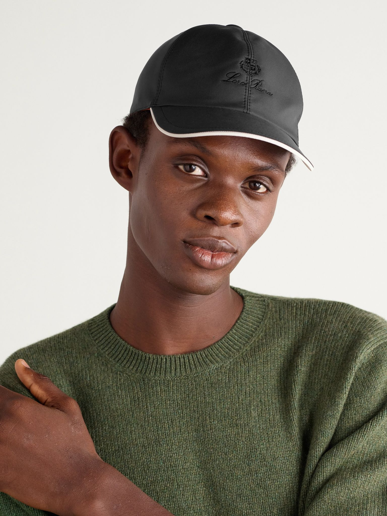 Logo-Embroidered Storm System® Shell Baseball Cap Black - 2
