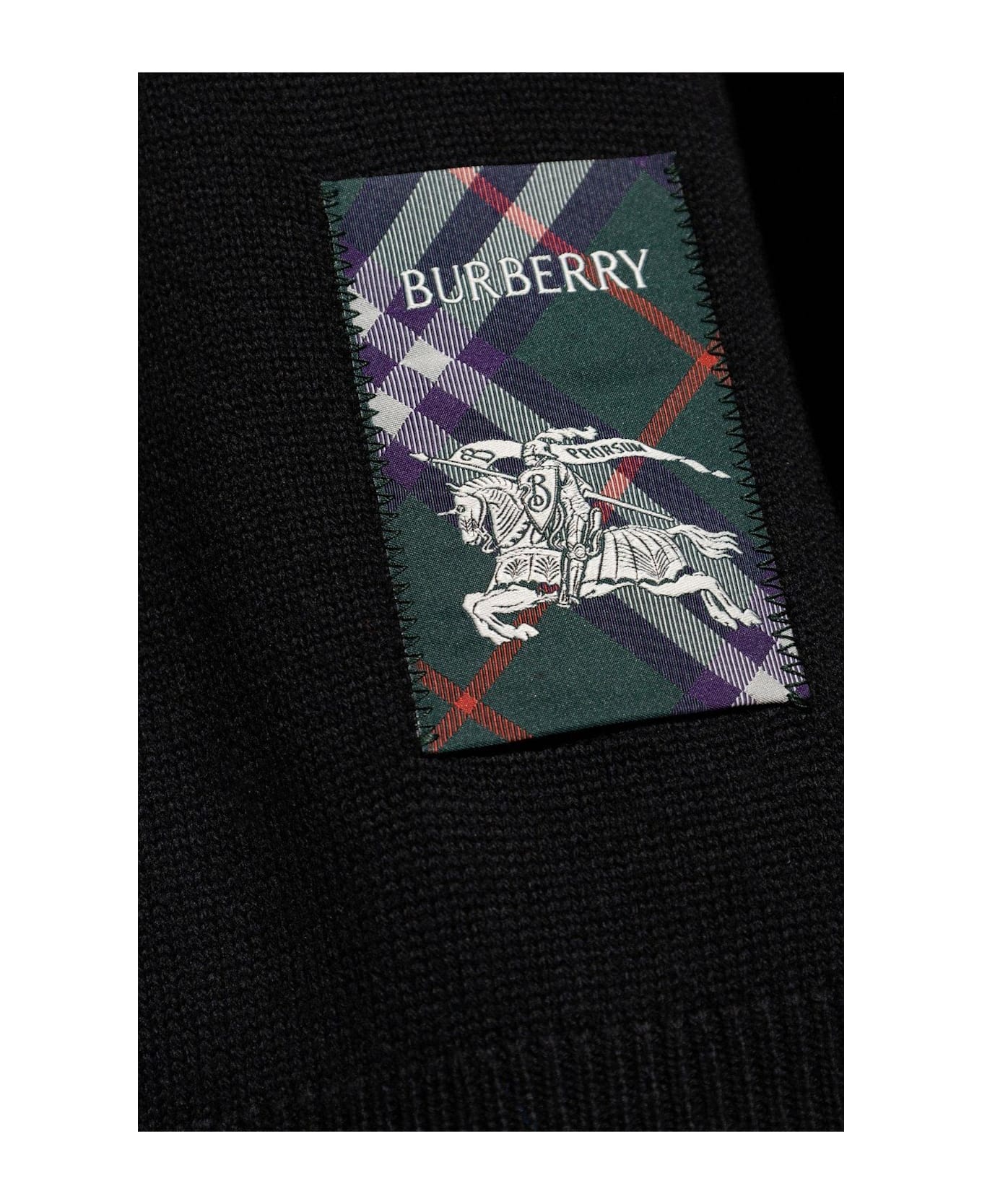 Logo Patch Knit Sweater - 2