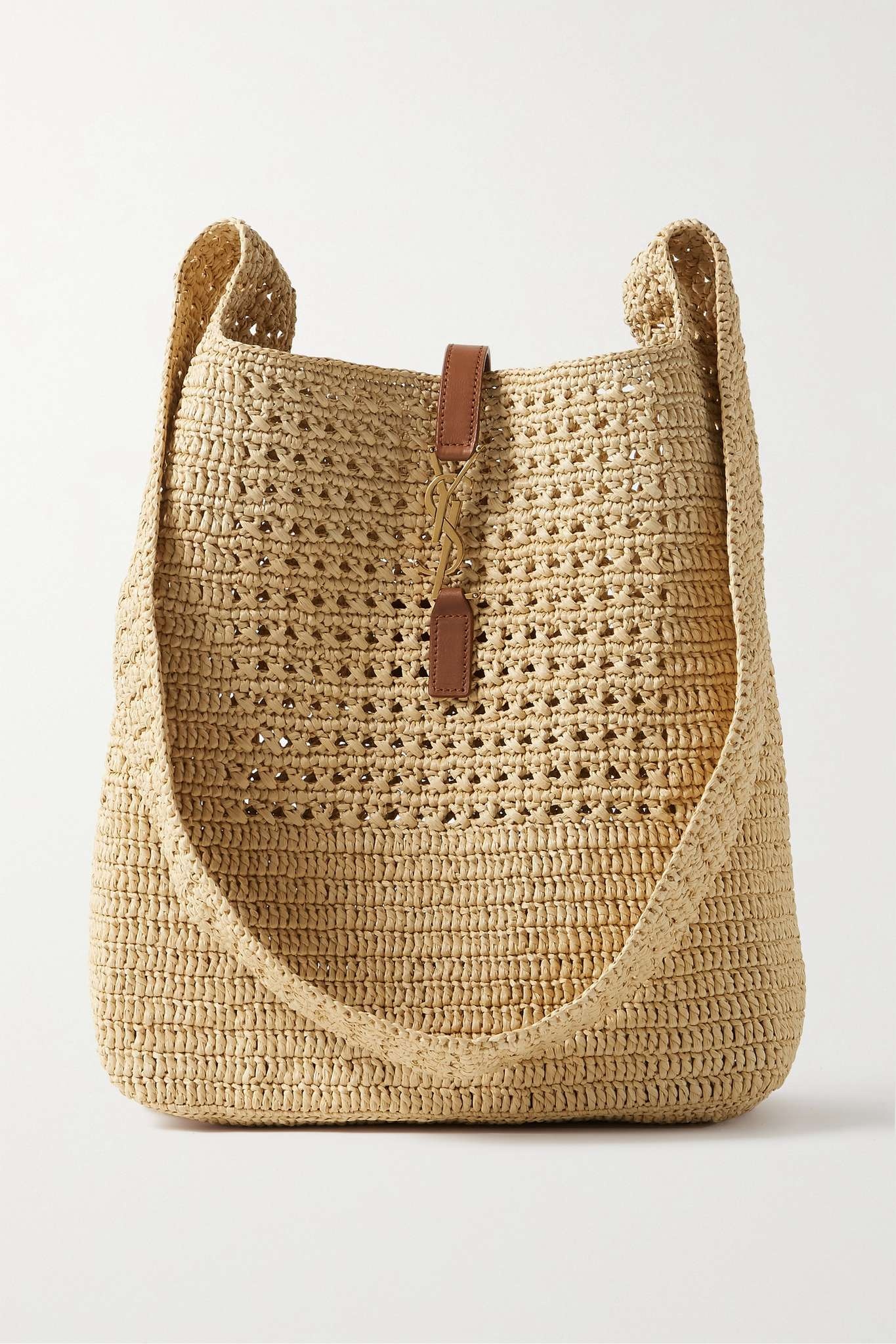 ショルダーバッグ・ポシェット LENINA RAFFIA shoulder bag_SAND Saint Laurent Le 5 à 7 Raffia Shoulder Bag | Harrods US