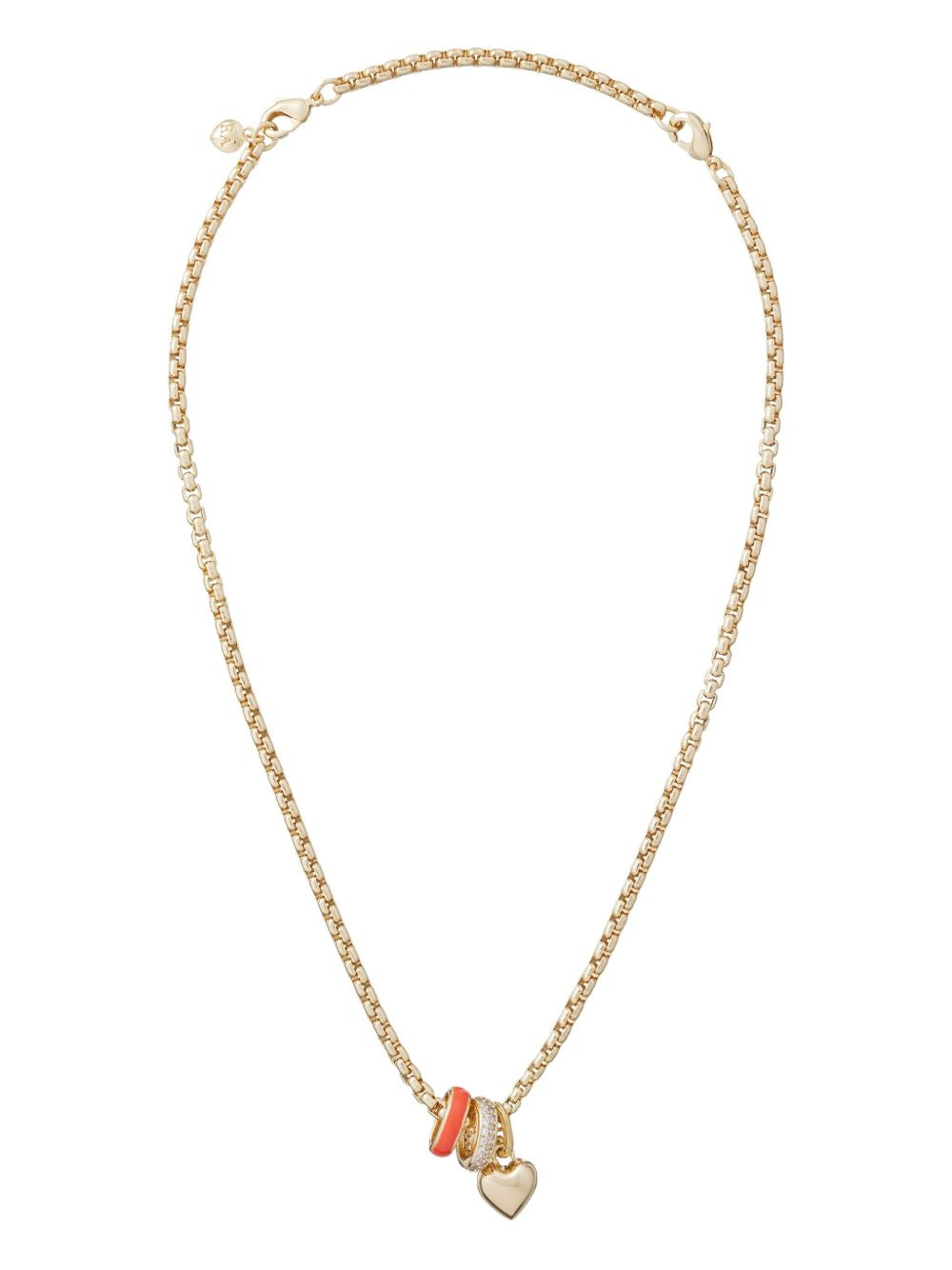 The Box Chain heart-charm necklace - 1