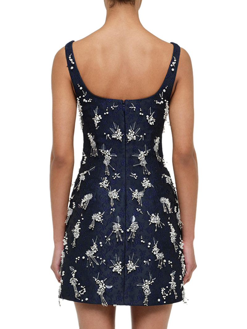 Women's Viva Embellished Sleeveless Minidress - Midnight 3