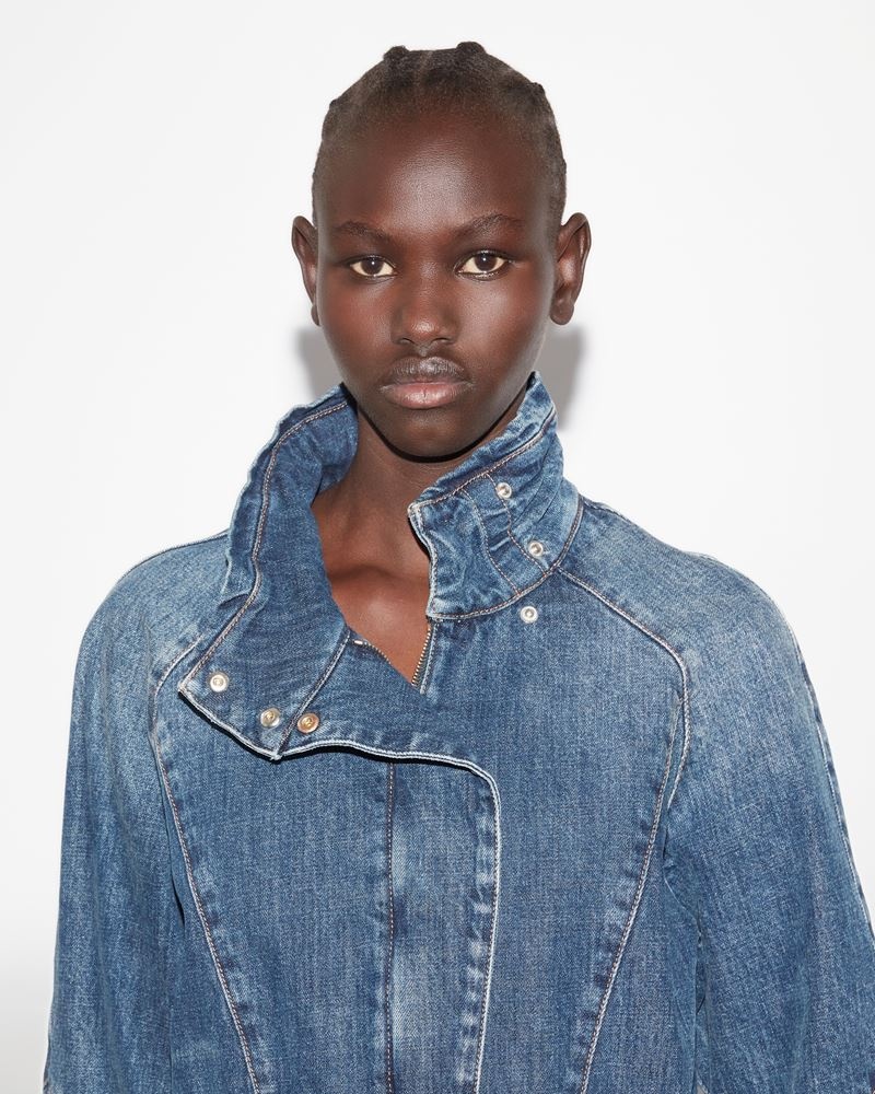 KIMEA DENIM OVERALLS - 4