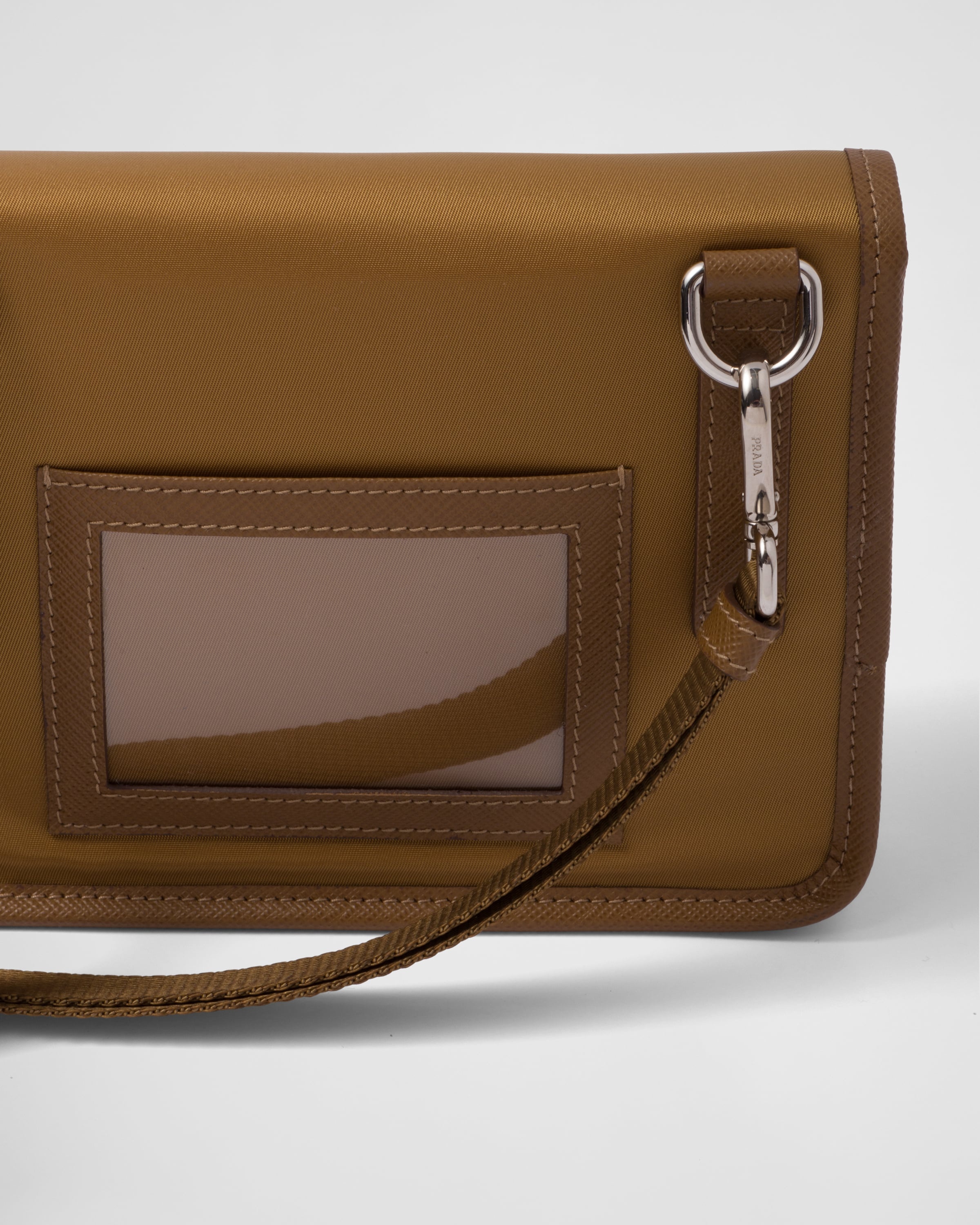 Re-Nylon and Saffiano leather smartphone case - 6