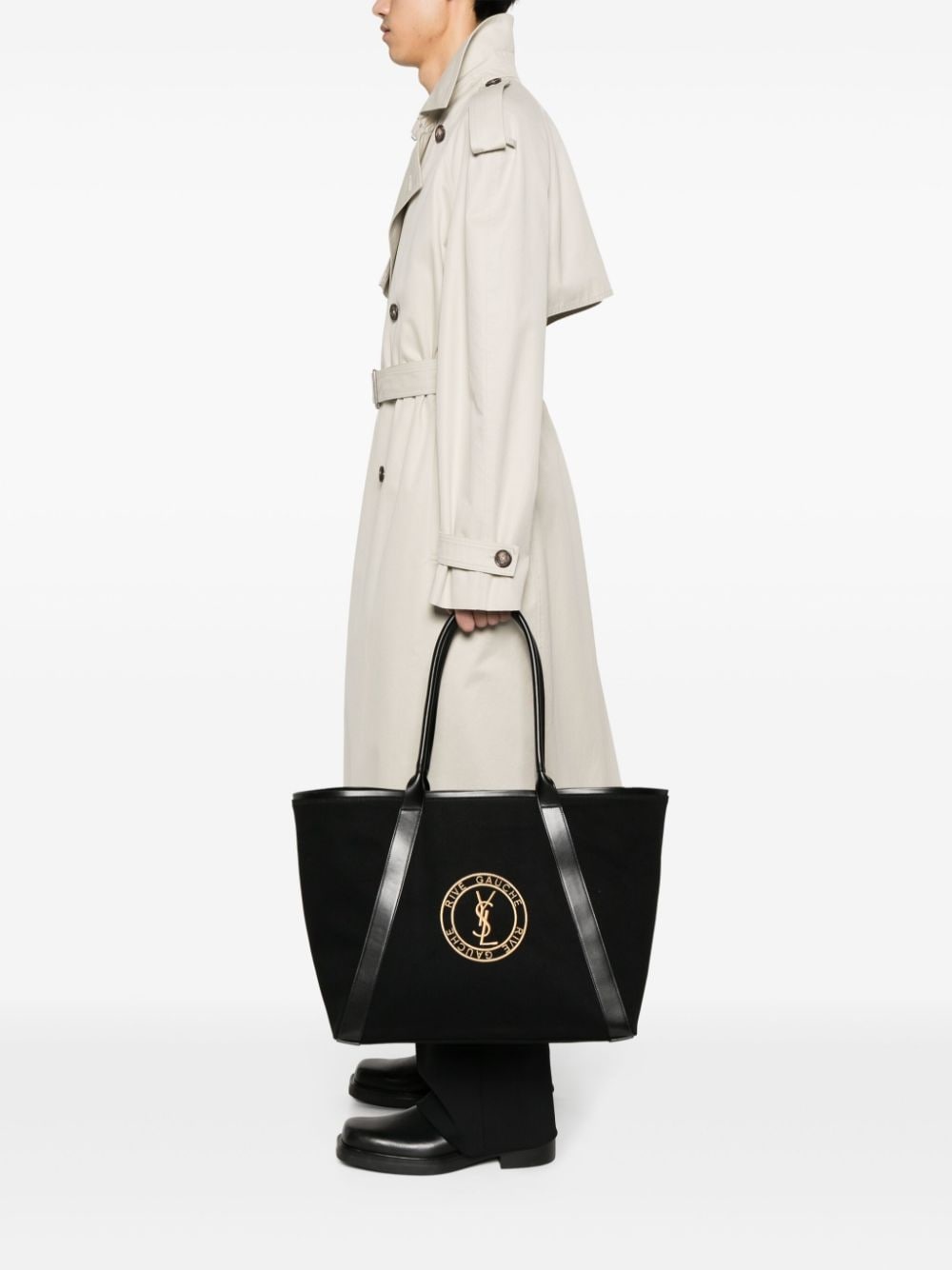 Rive Gauche canvas tote bag - 2