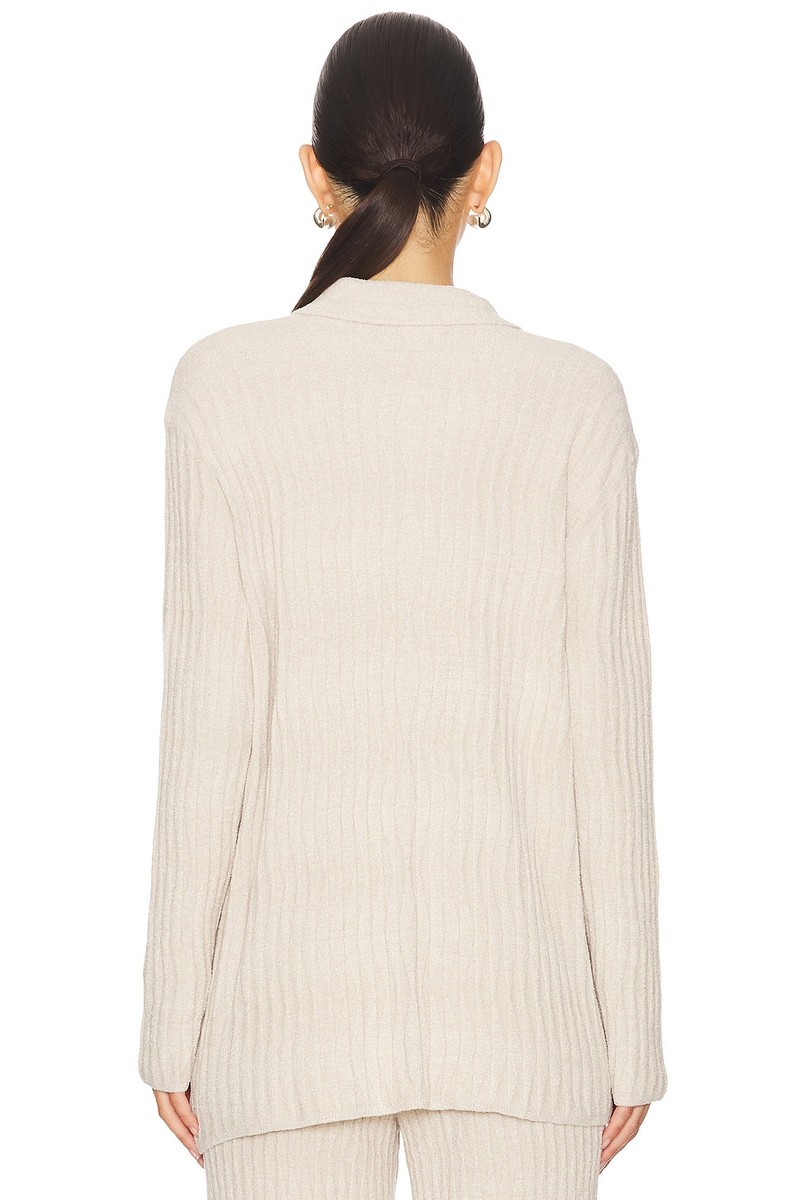 Barefoot Dreams CozyChic Ultra Light Wave Shirt outlook