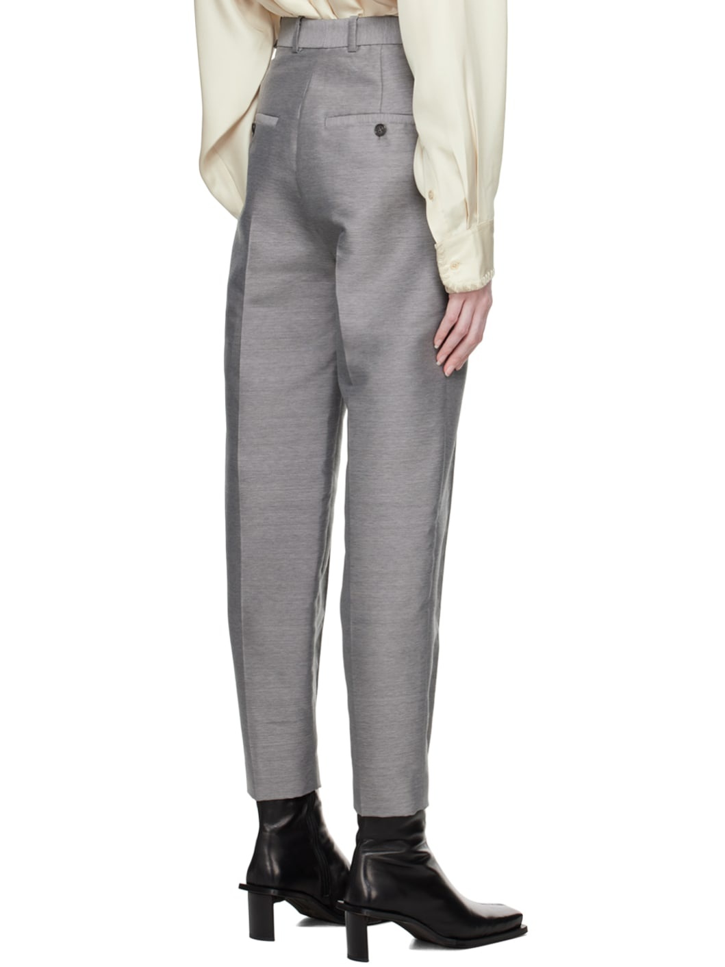 Gray Evening Trousers - 3