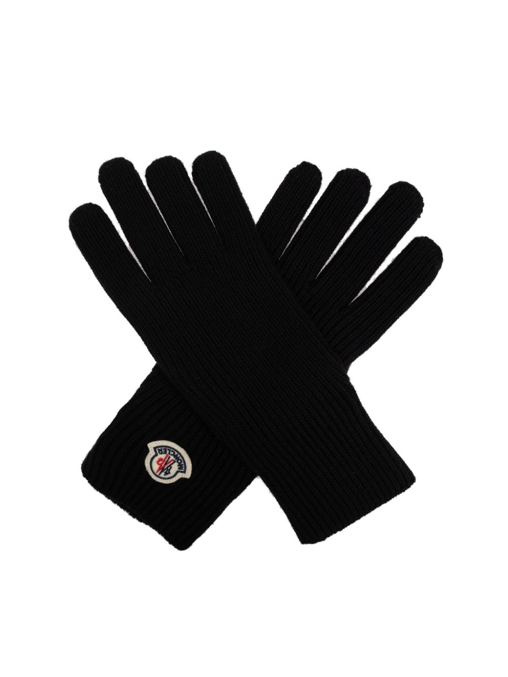 logo-patch gloves - 5