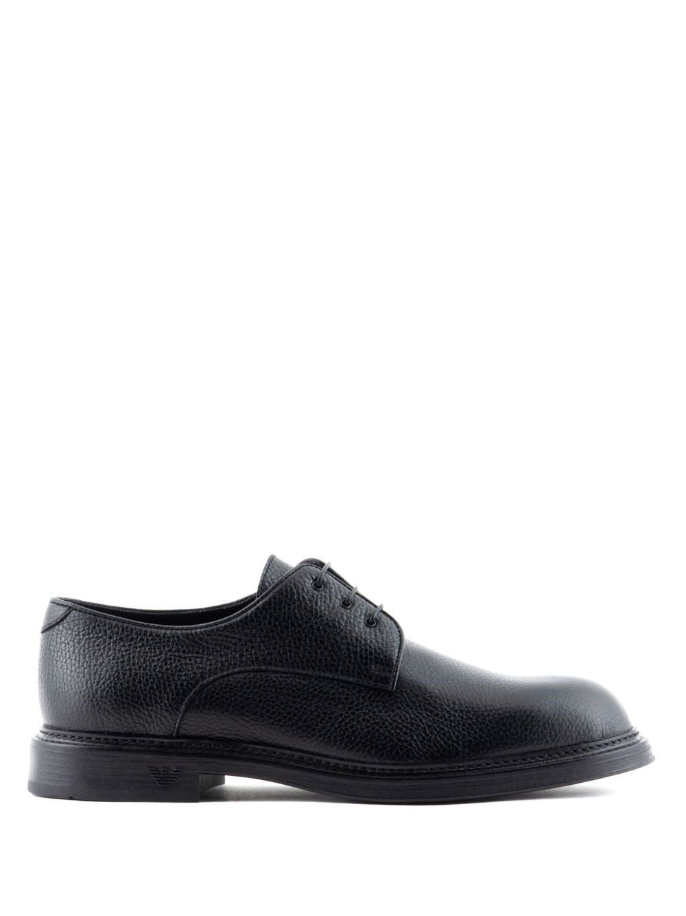 Leather laced shoes - 1