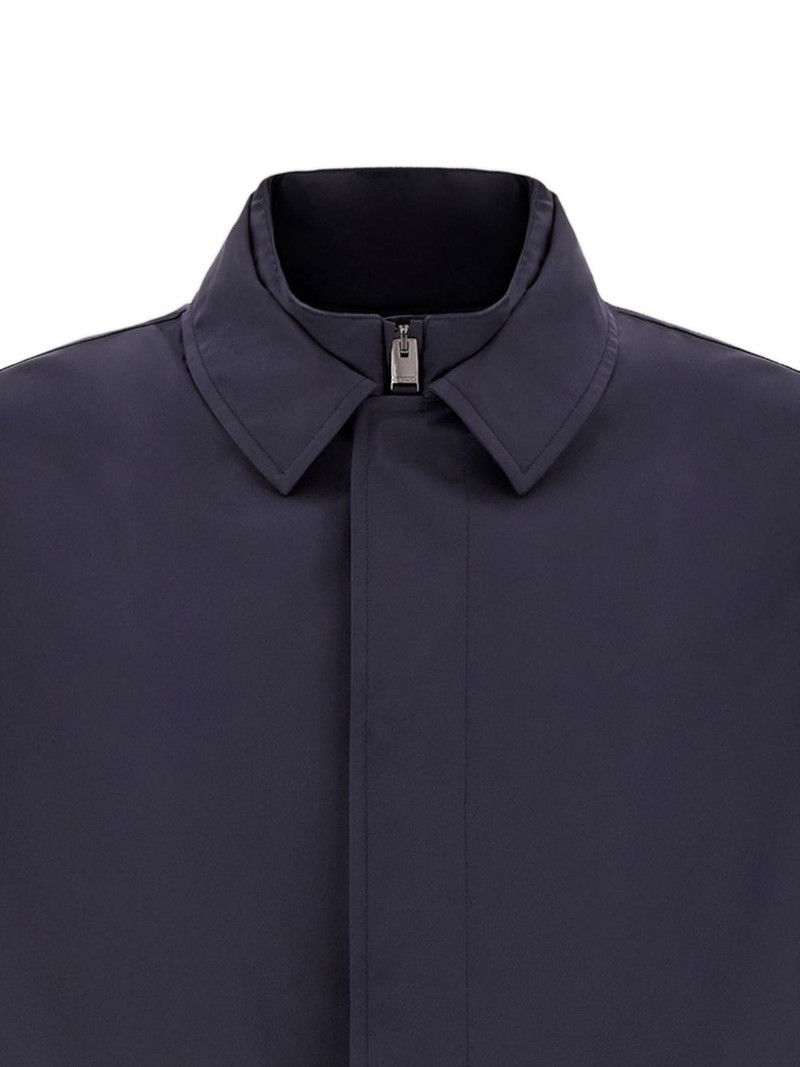 Canali zip-up coat outlook