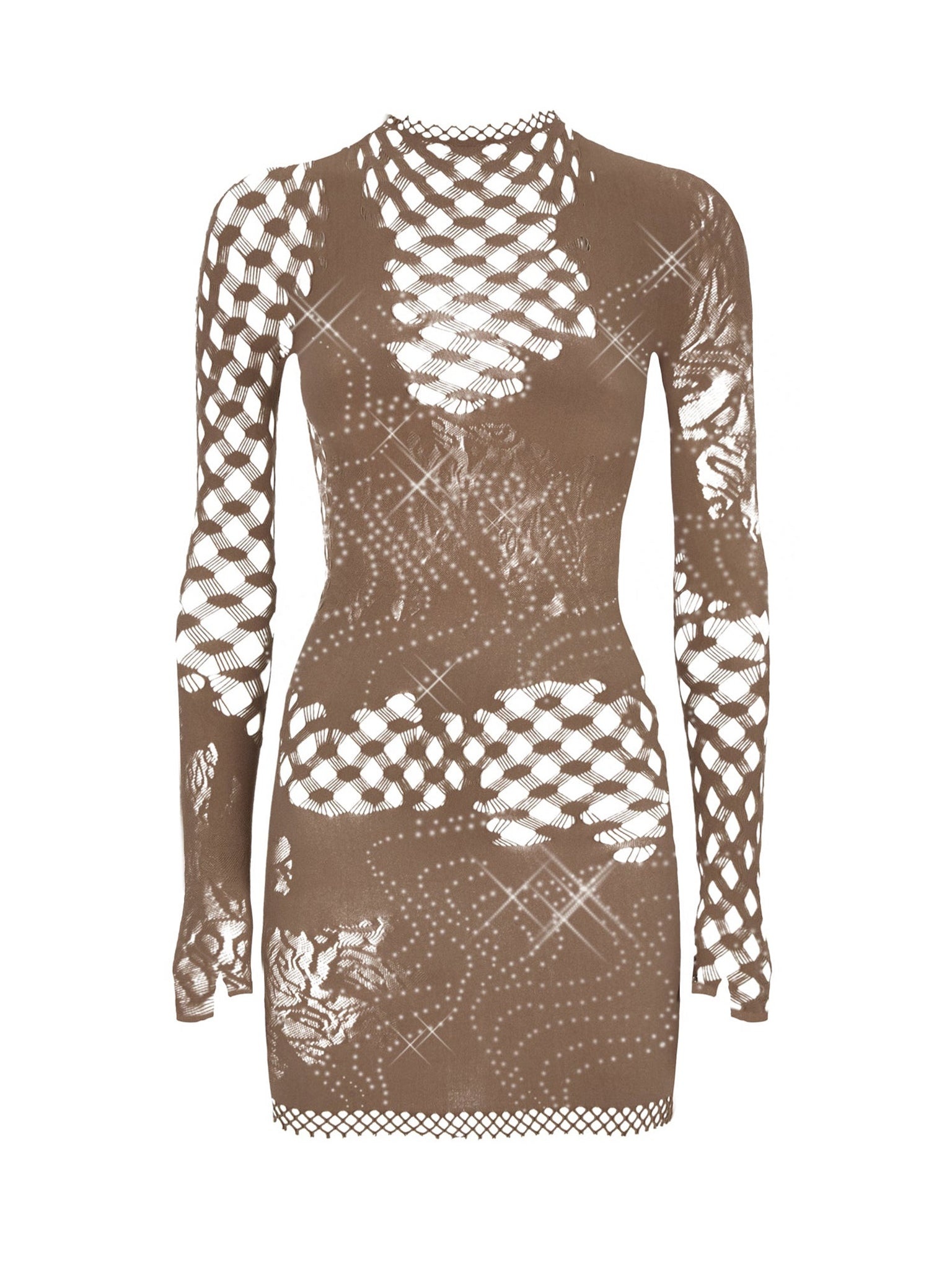 RAQUEL DRESS KAHLUA - 1