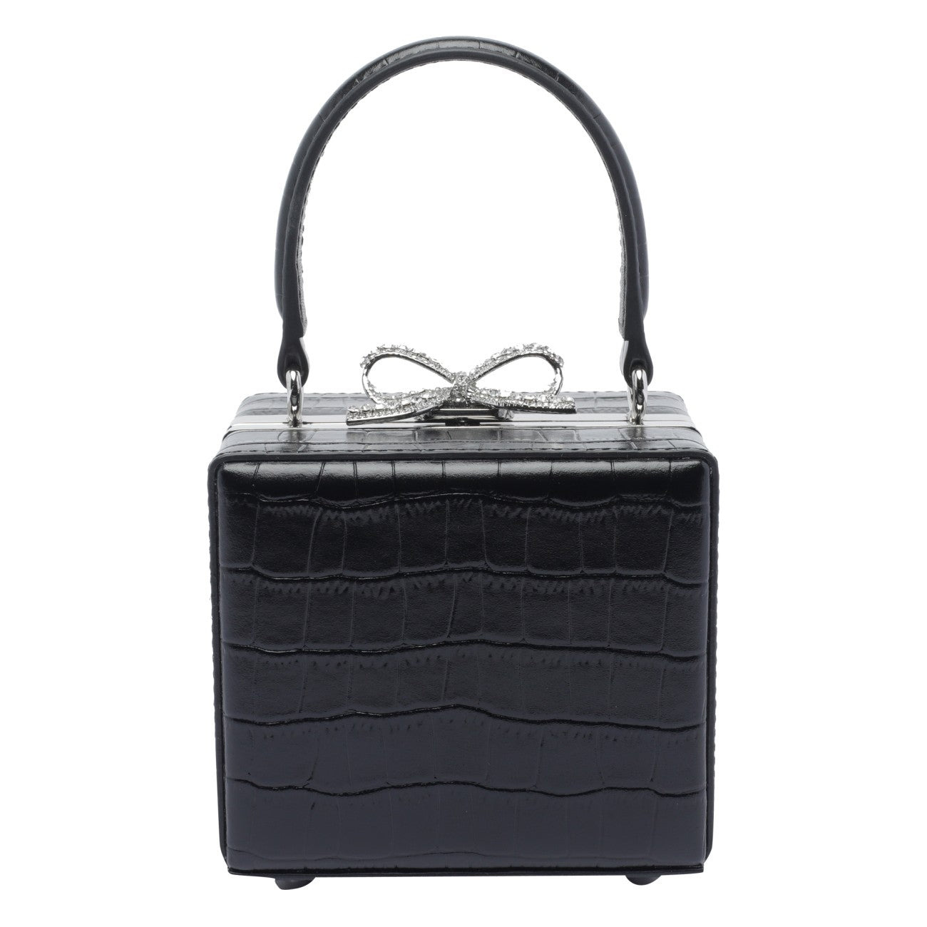 Self Portrait Women Croc Micro Handbag - 1