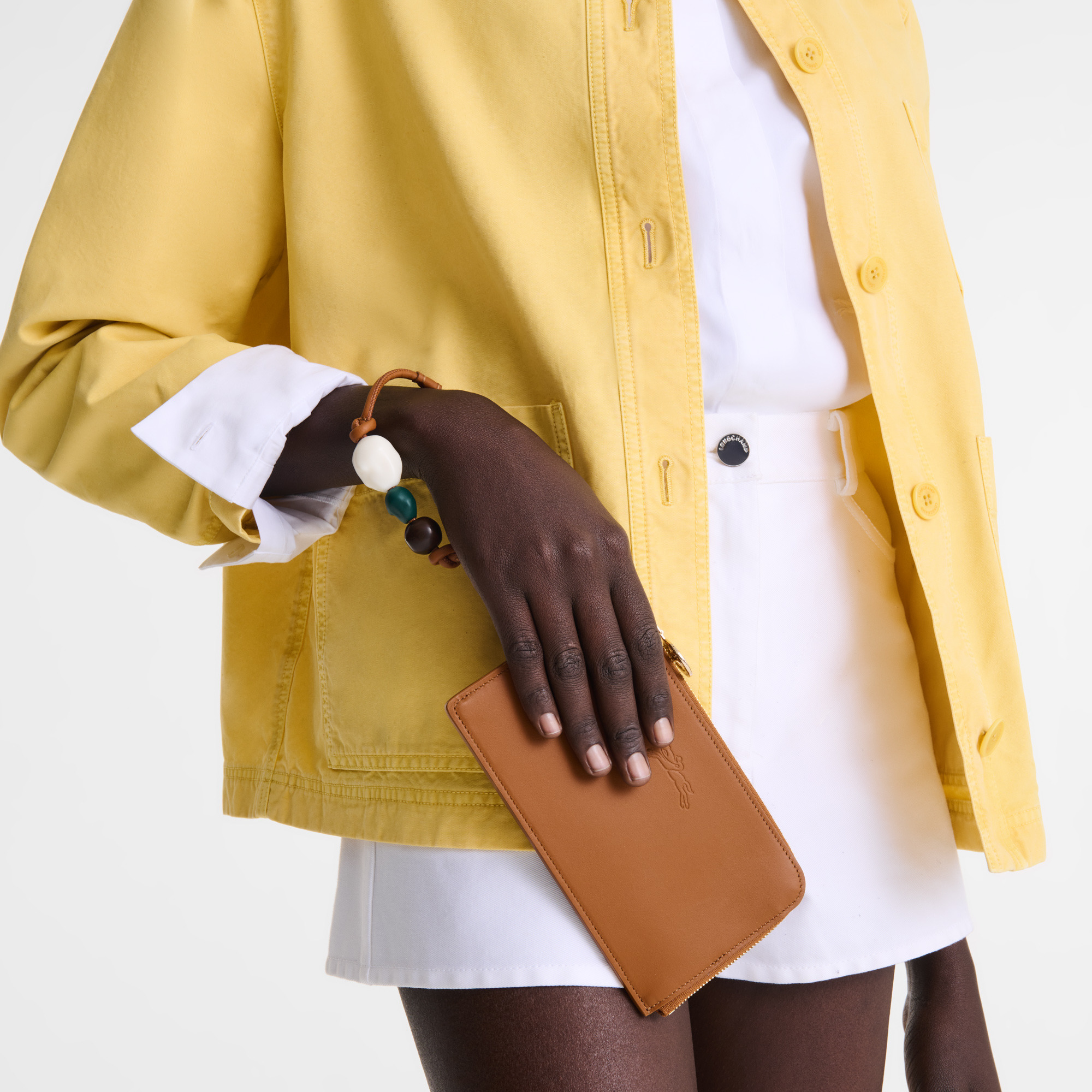 Le Pliage Xtra Pouch Cashew - Leather - 4