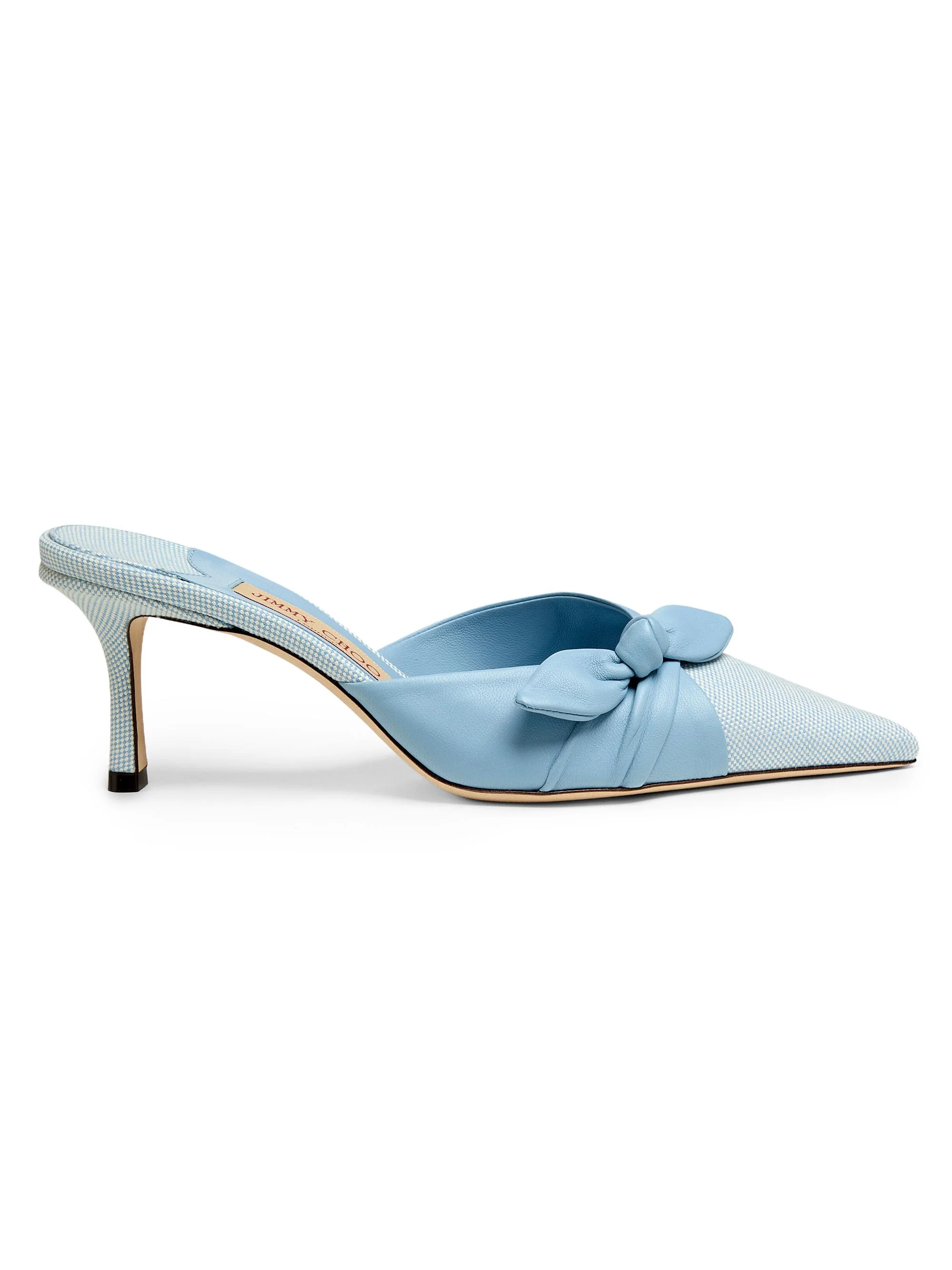 Women's Riviera Livi 65MM Bow-Detail Mules - Riviera Blue And Riviera Blue Mix - 1