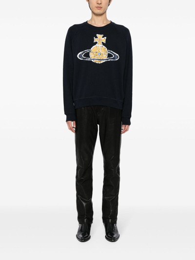 Vivienne Westwood Orb-print cotton sweatshirt outlook