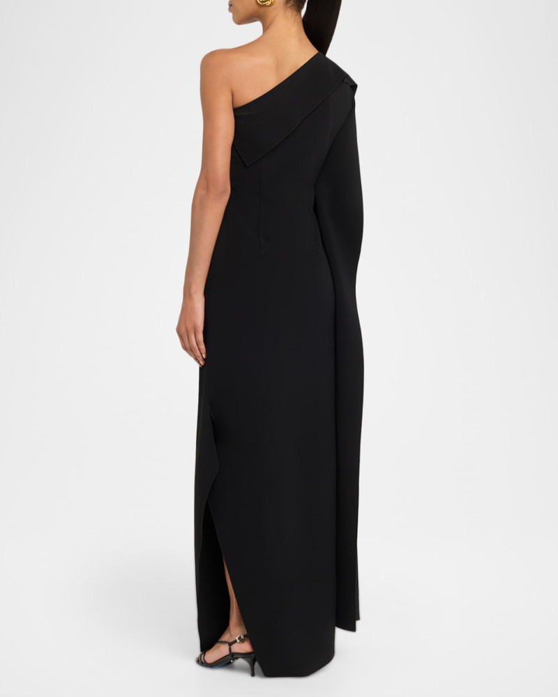 Andie Asymmetric Column Gown 3