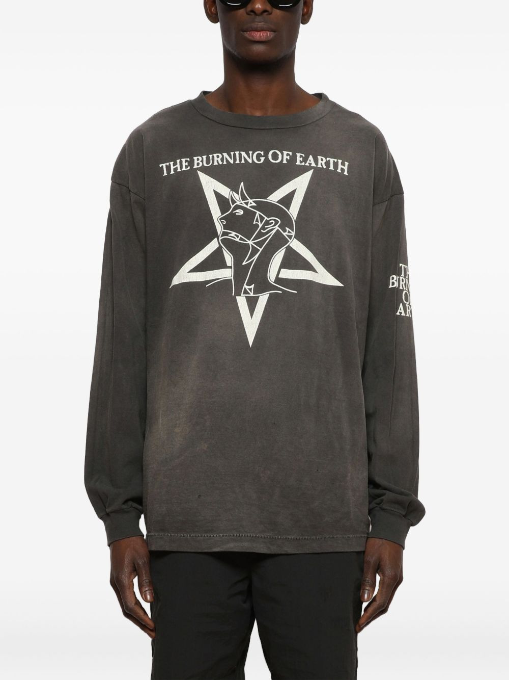 Burn of Earth long sleeve T-shirt - 3