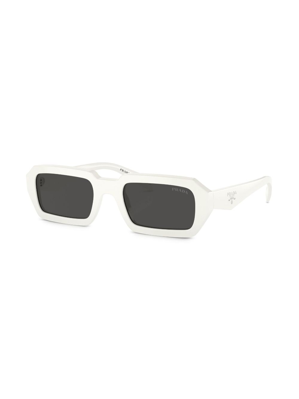 logo-lettering rectangular sunglasses - 2