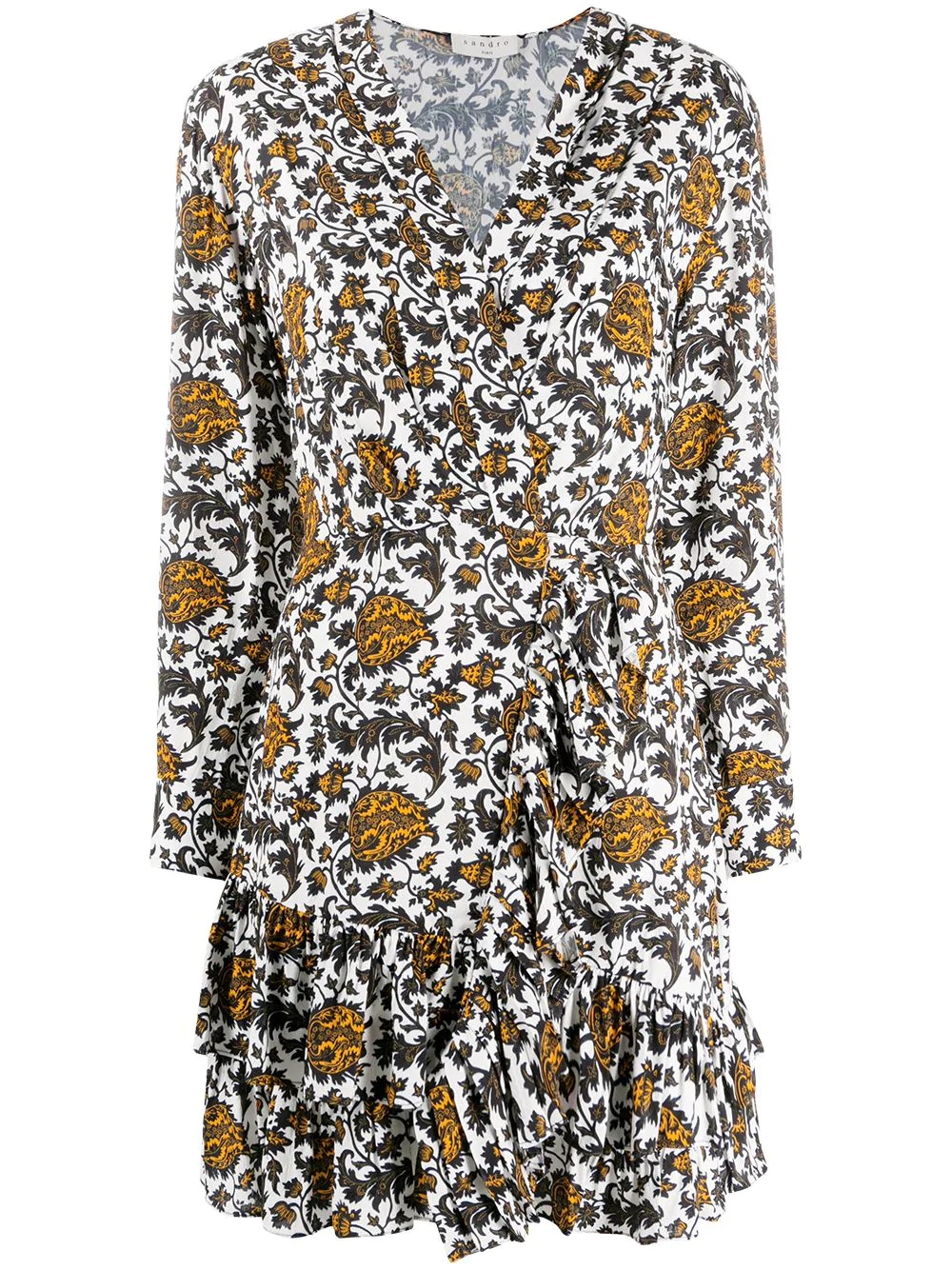 floral-print shift dress - 1