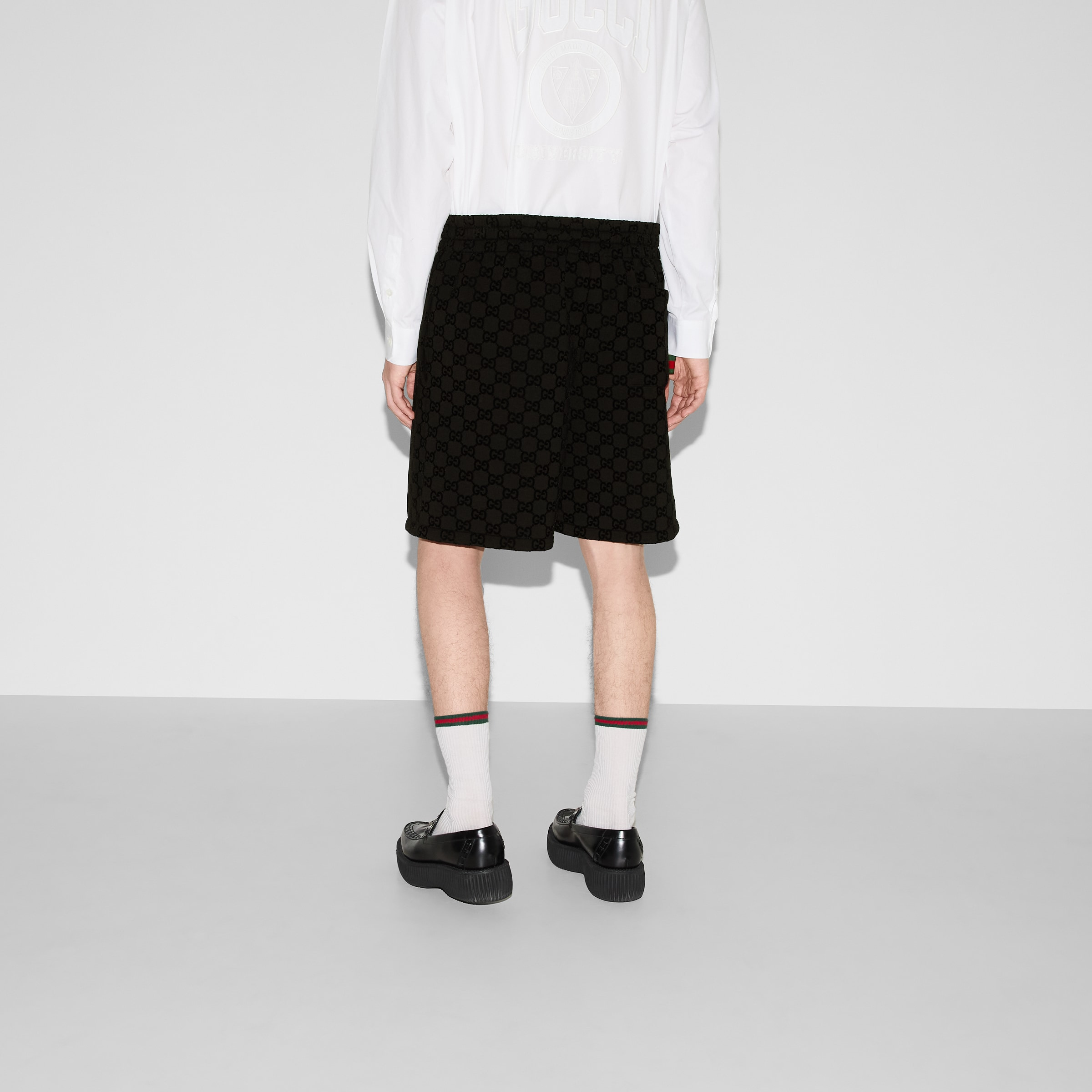 Printed jersey basketball shorts - 4