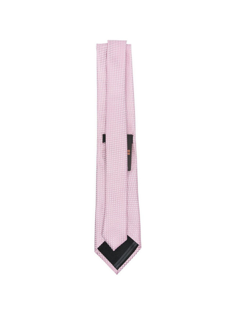 ZEGNA micro-patterned tie outlook