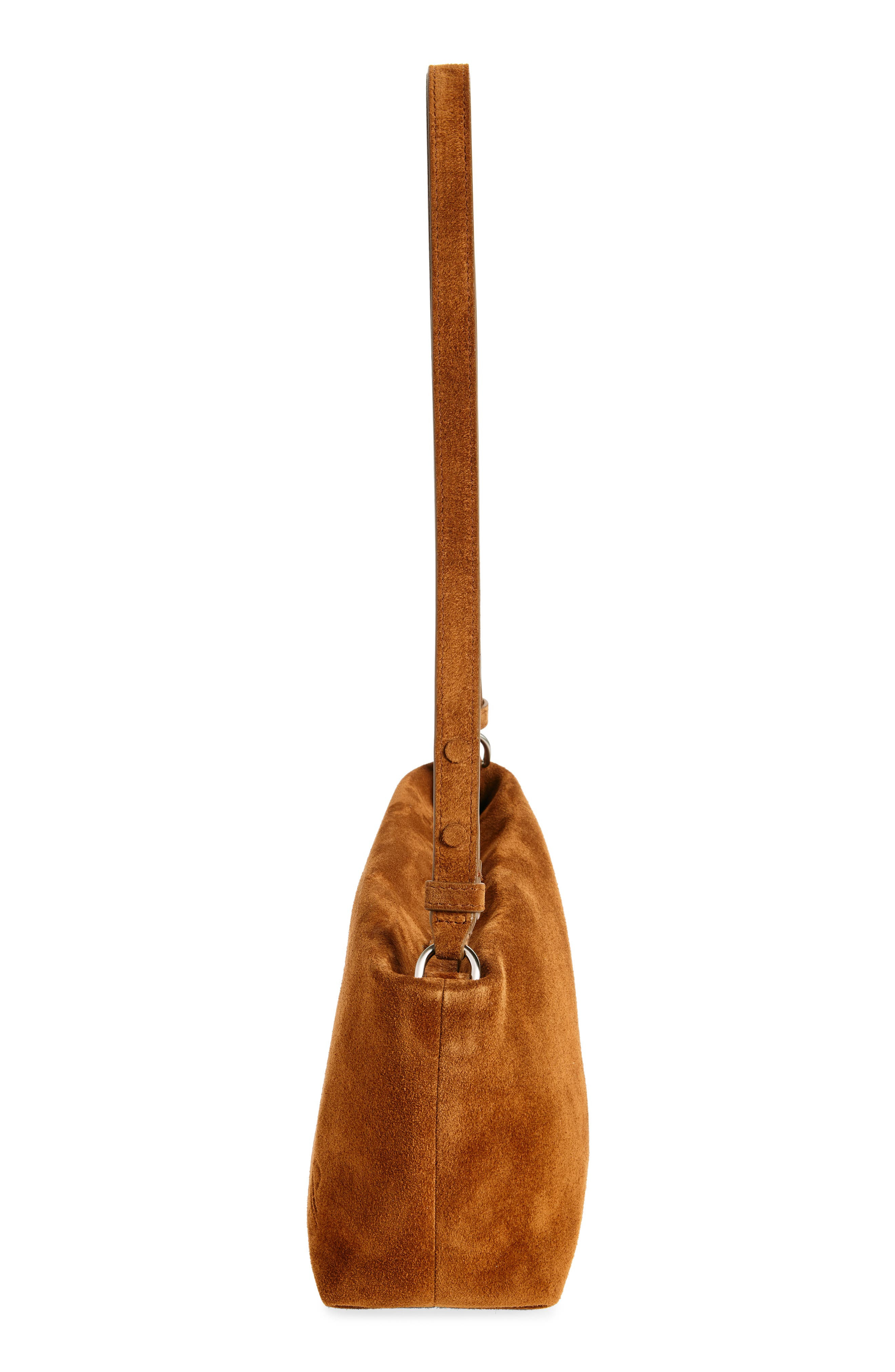 Proenza Schouler Bond Suede Shoulder Bag in Saddle at Nordstrom - 6