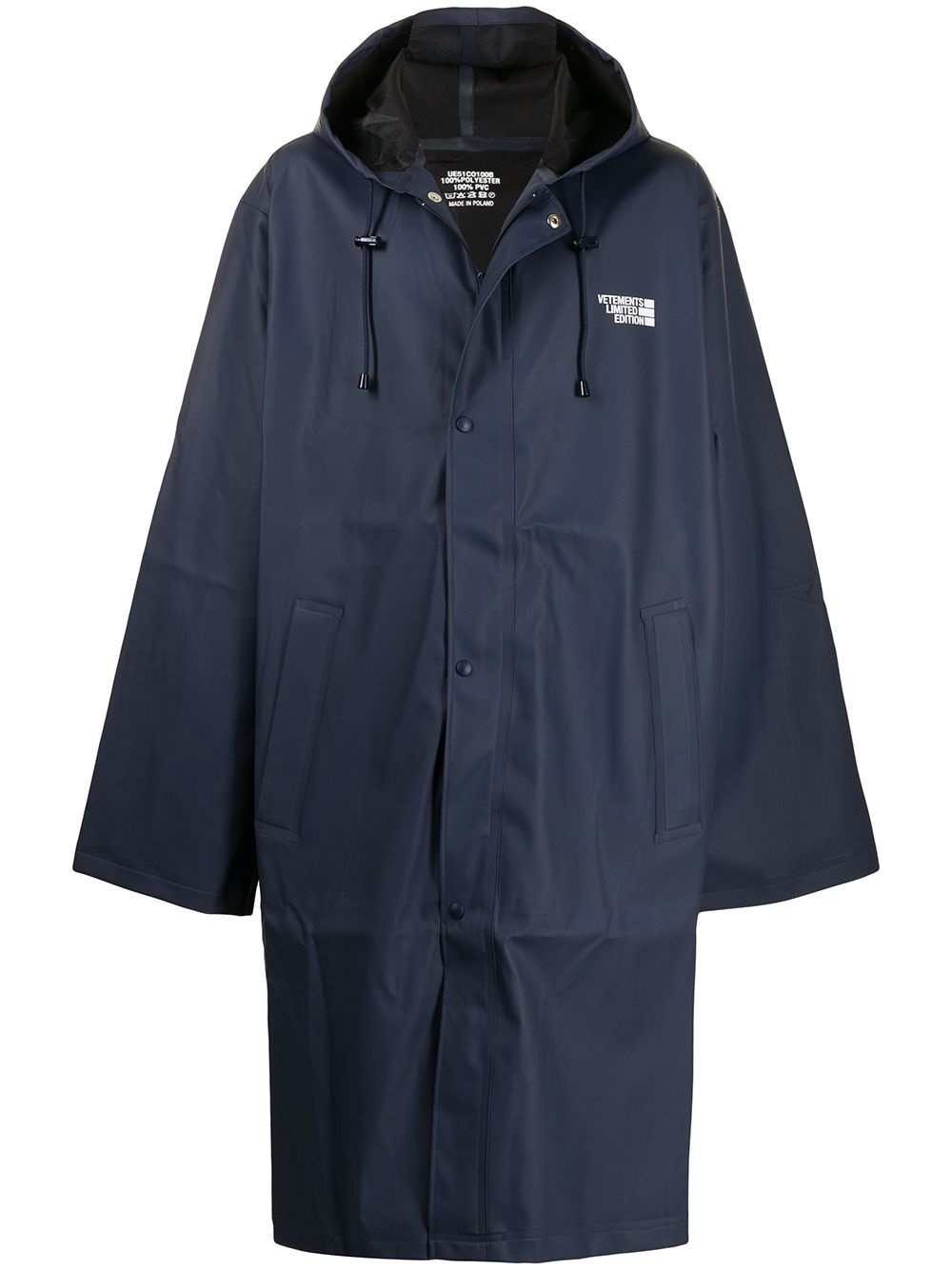 Limited Edition oversized rain coat - 1