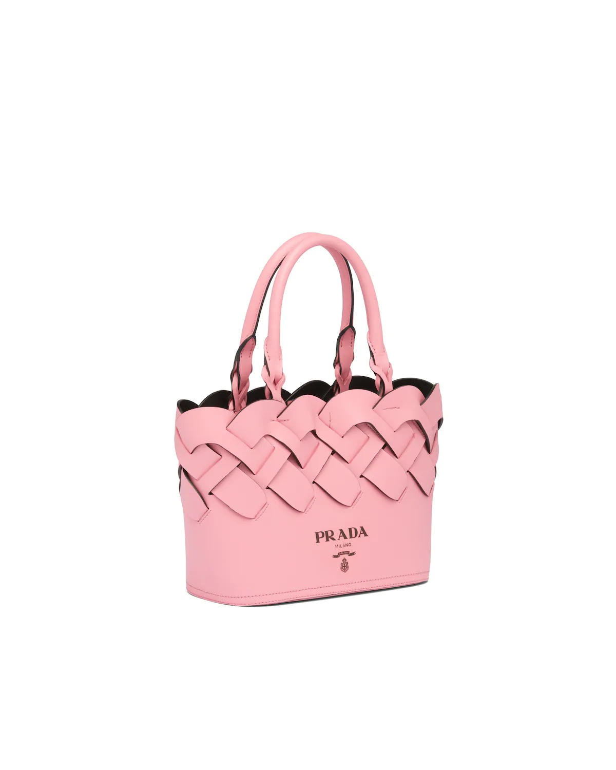 Leather Prada Tress Tote - 3