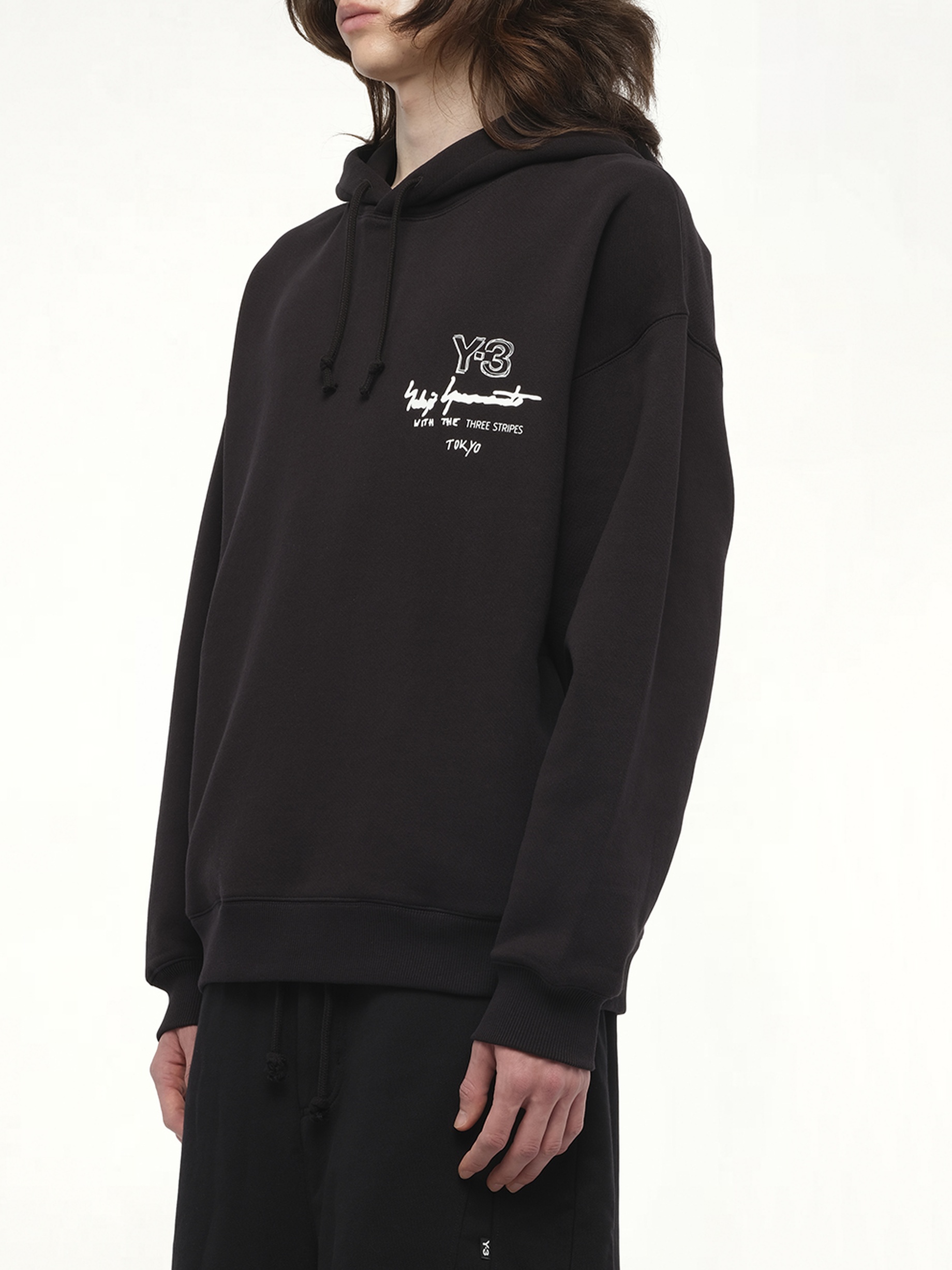 Graphic Ft Hoodie in Black - 5