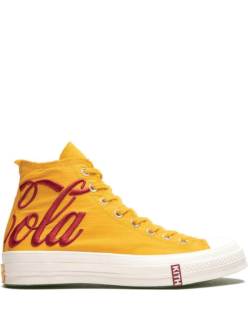 Kith x Coca Cola 1970 모든 별 높은 정상 운동화 - 1