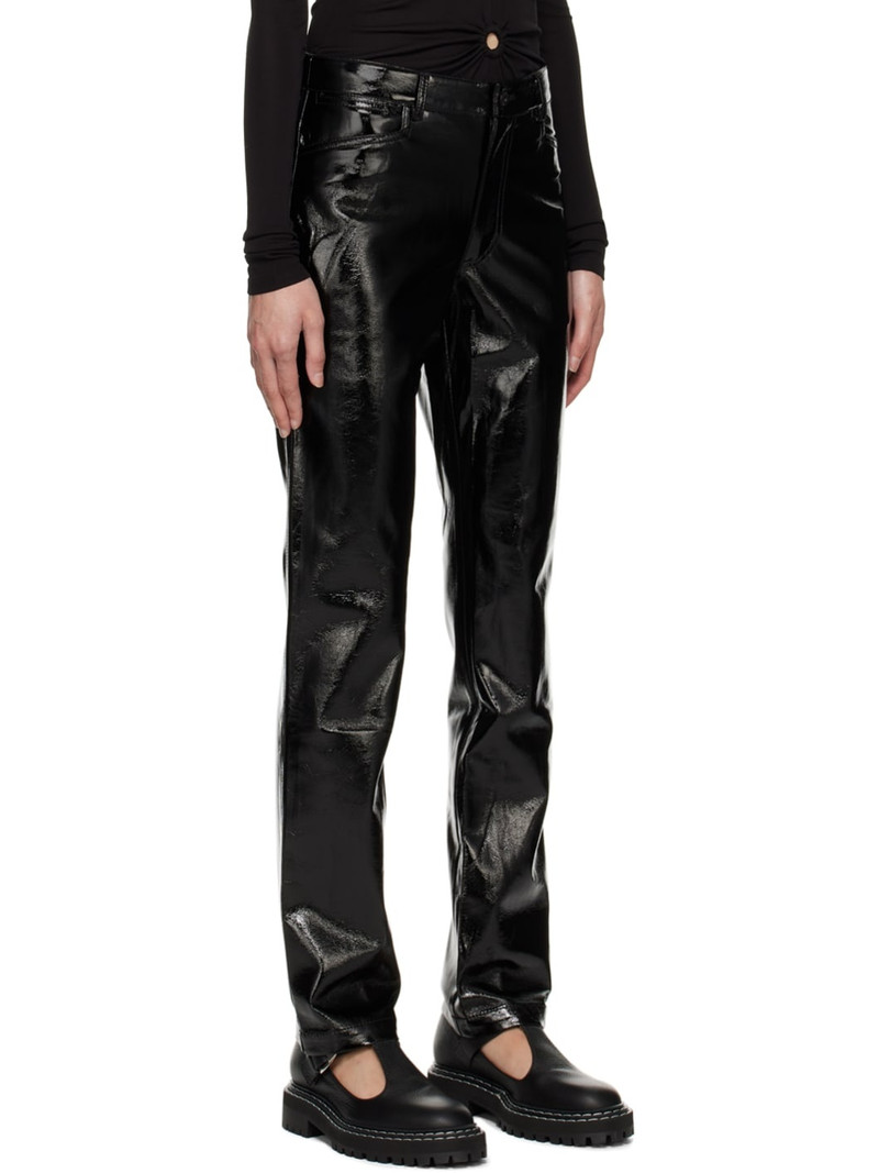 Black Straight-Leg Trousers 2